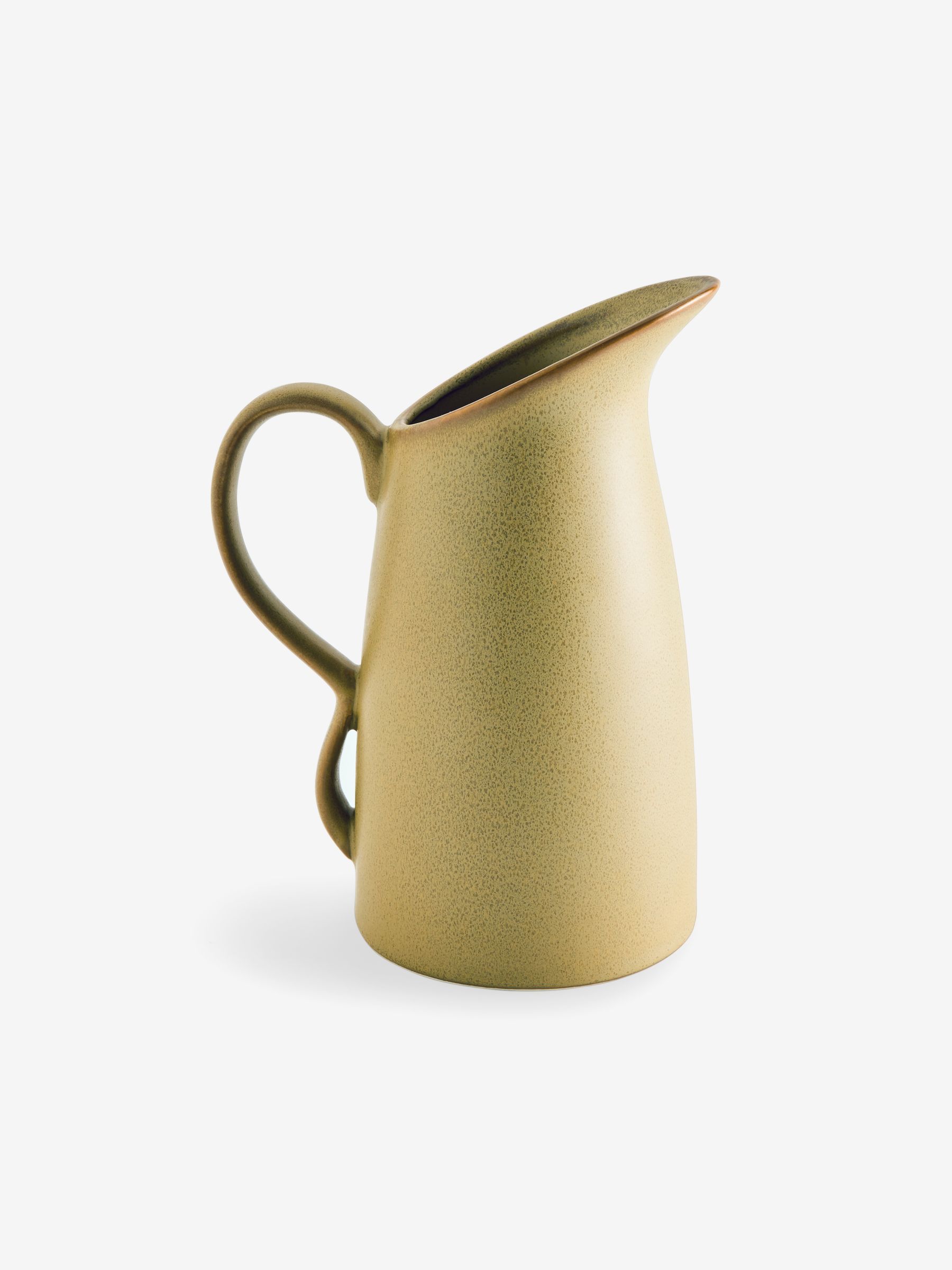 Dinis Pitcher Jug in Yellow - Image 4 of 5