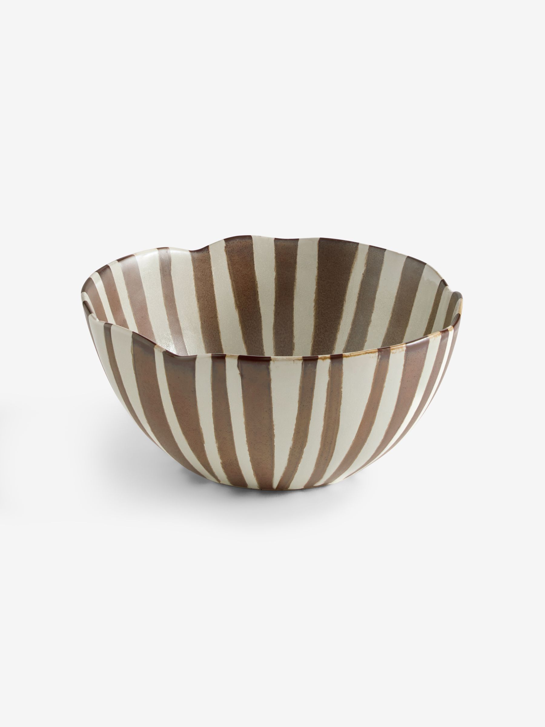 Bernardo Serving Bowl in Brown - Image 3 of 3