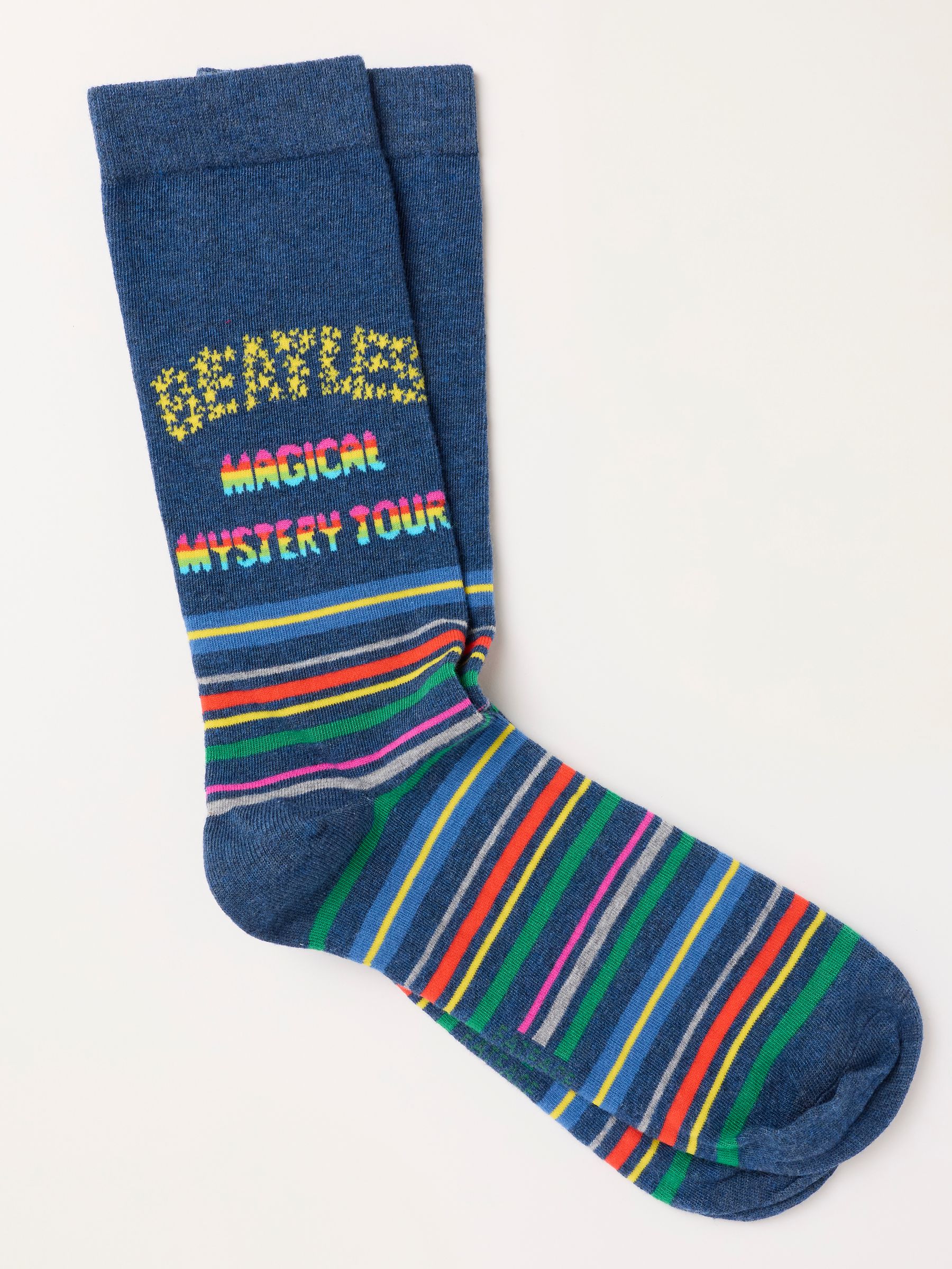 Multi Colour Beatles Socks - Image 1 of 2 Multi Colour Beatles Socks - Image 1 of 2