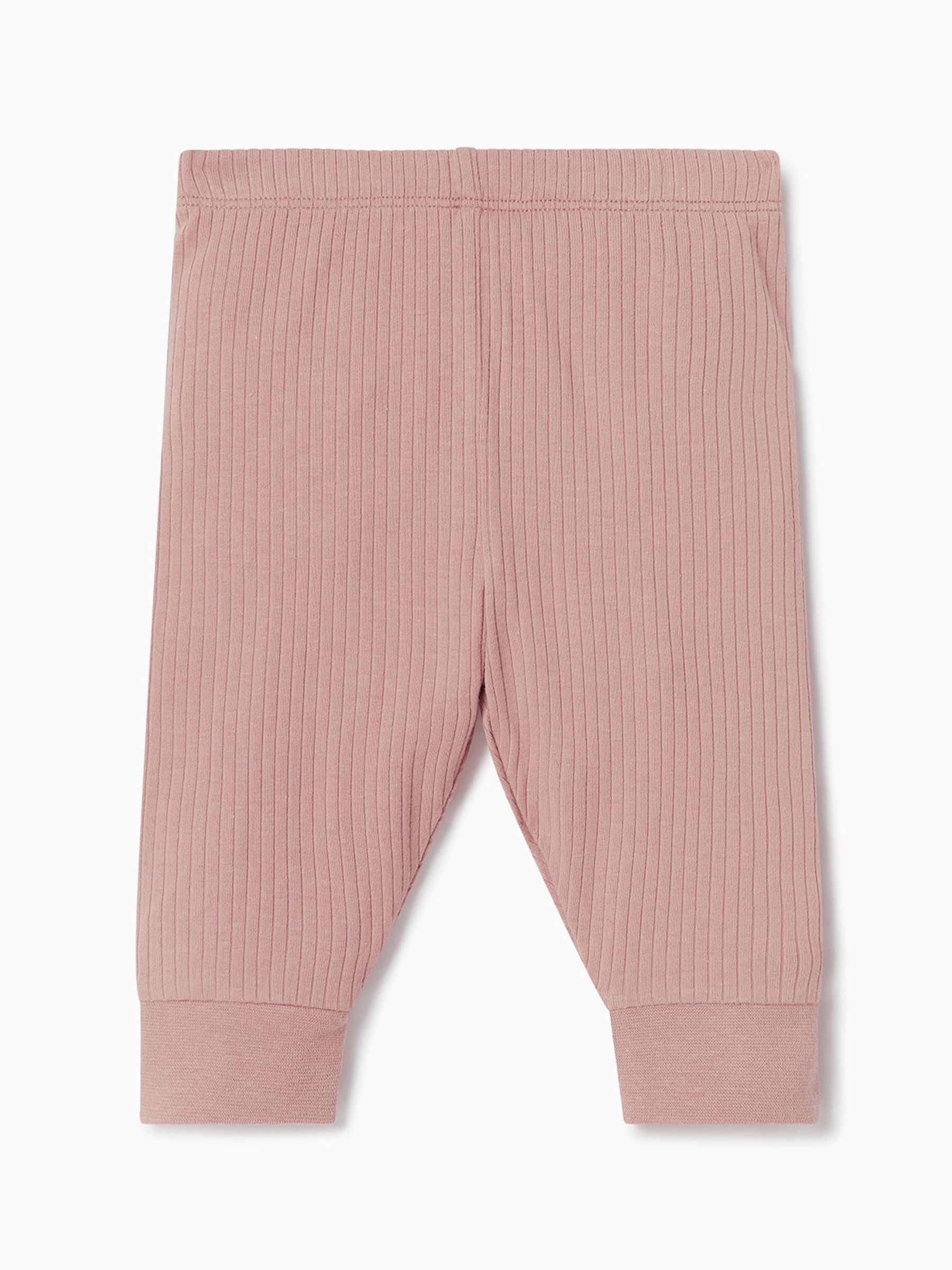 MORI Rose Pink Ribbed Pyjamas - Image 4 of 4