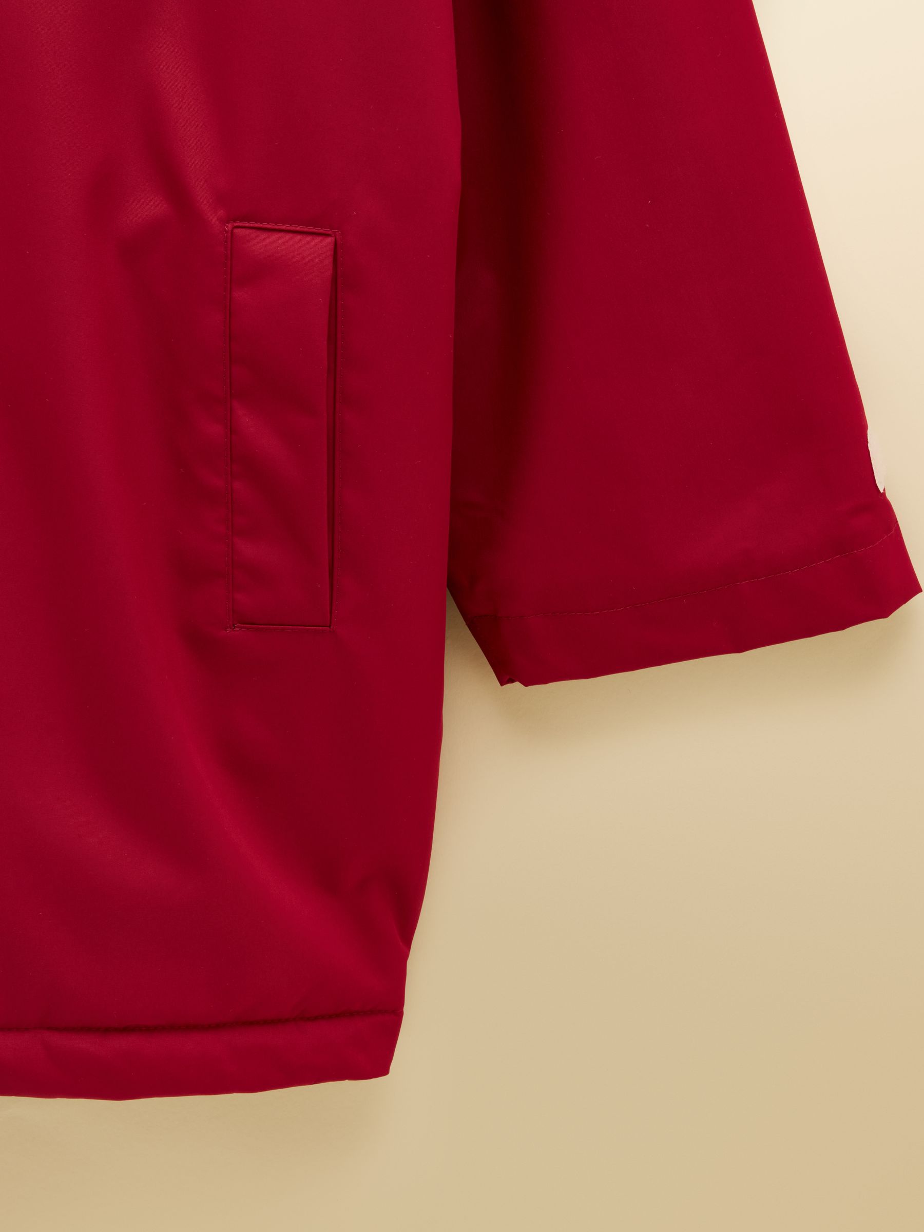 Girls' Coverall Berry Pink Waterproof Changing Robe - Image 4 of 5
