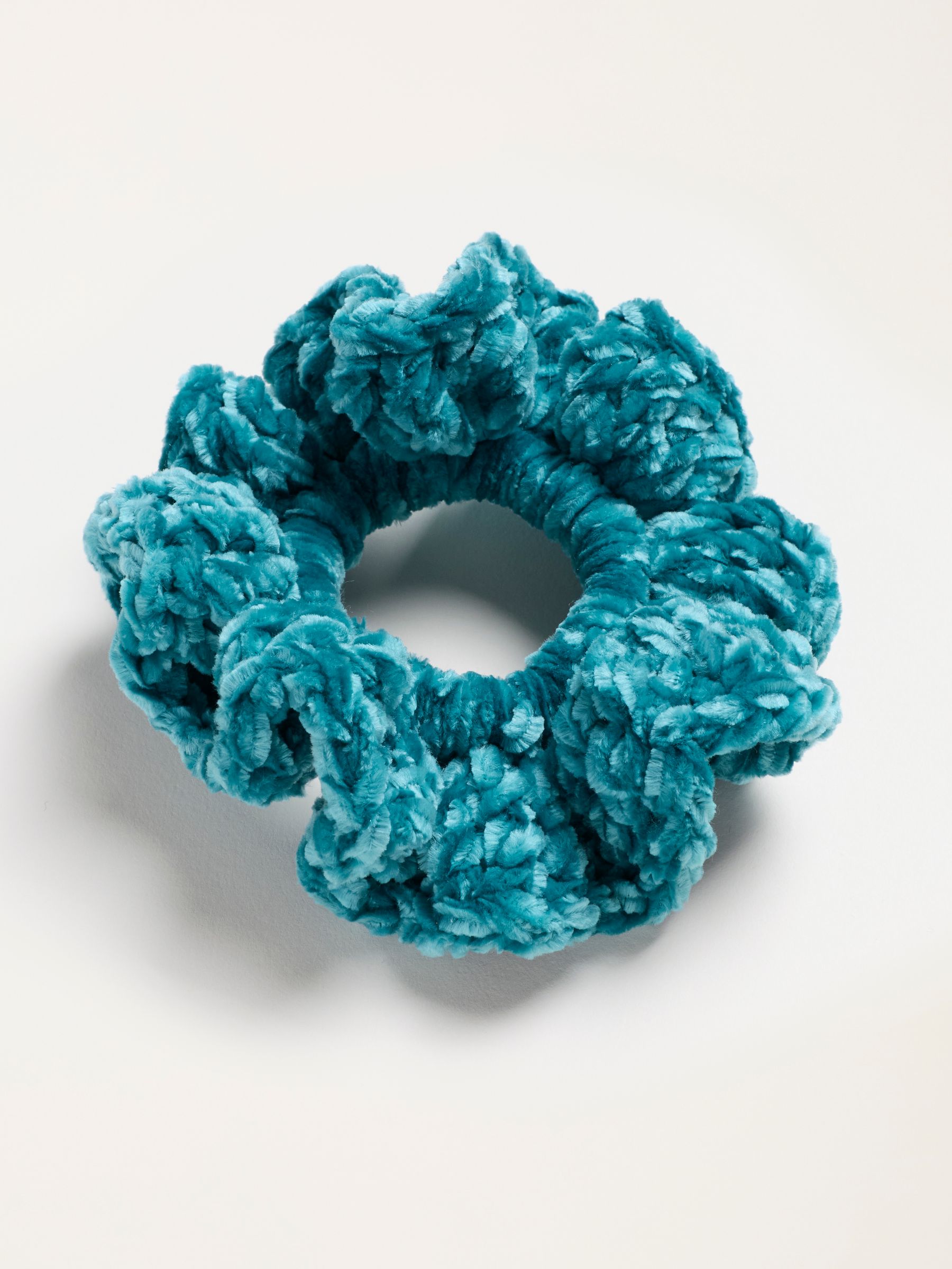 Teal Blue Crochet Your Own Scrunchie Kit - Image 2 of 3