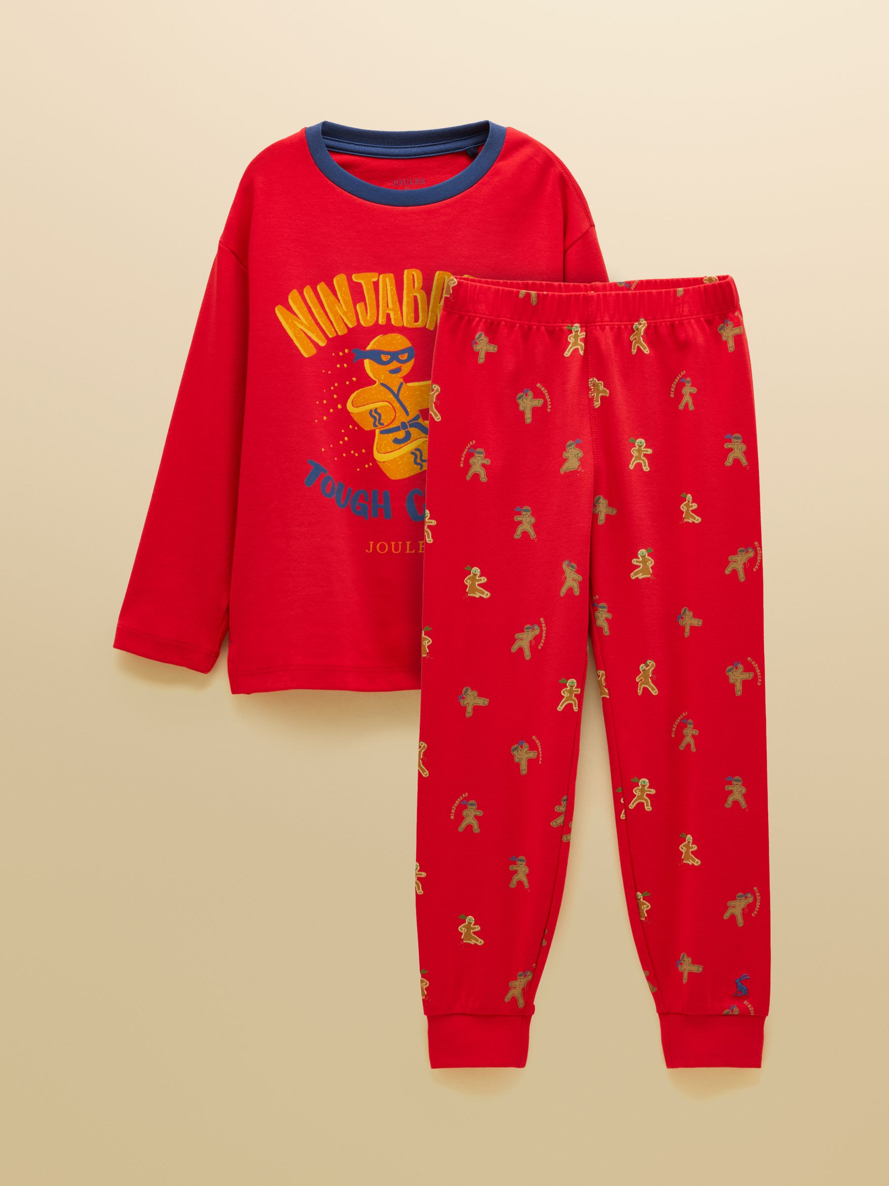 Boys' Kipwell Red Long Sleeve Pyjama Set - Image 1 of 9