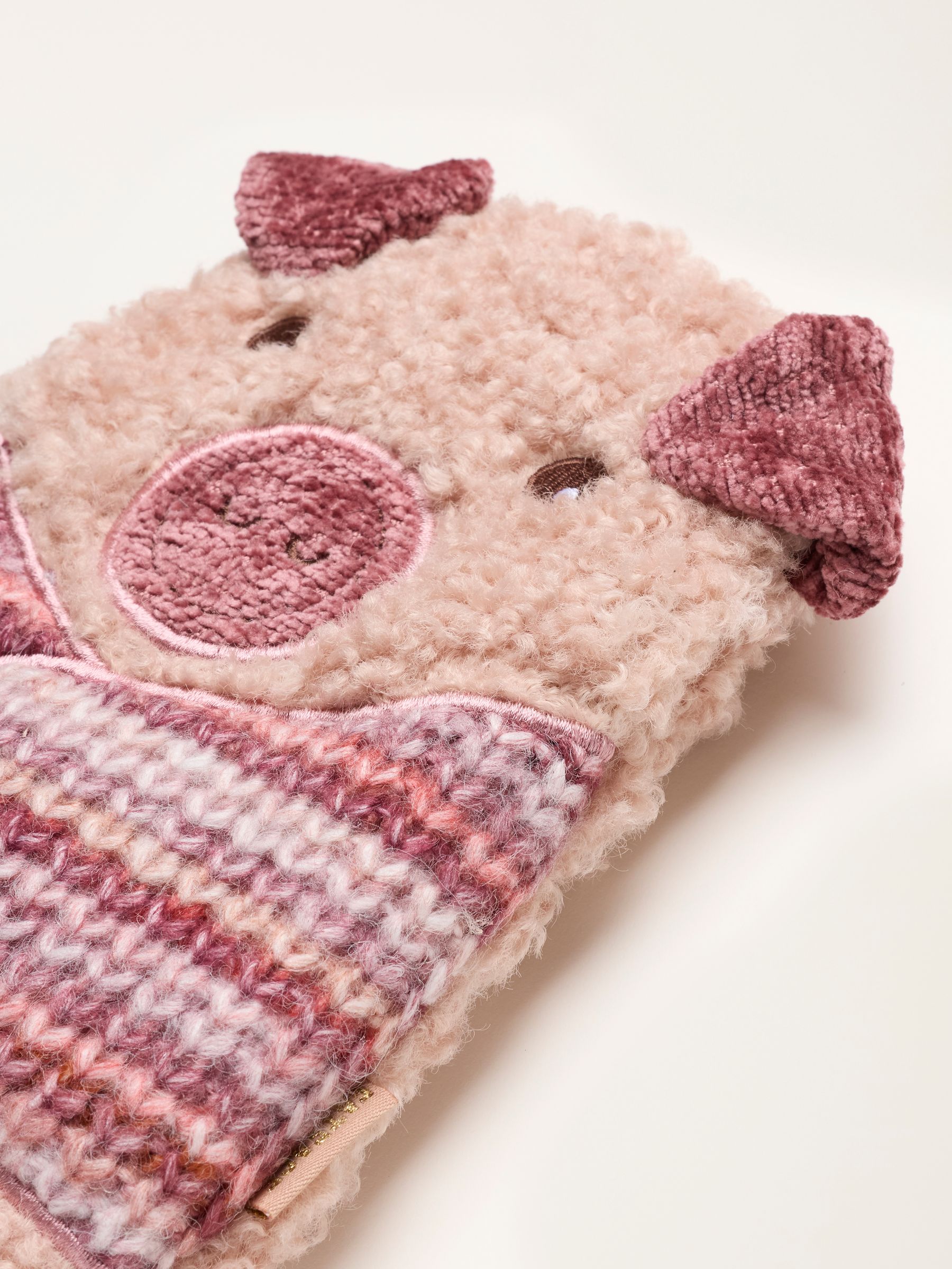 Pink Pig in Blanket Microwaveable Christmas Hottie - Image 3 of 3 Pink Pig in Blanket Microwaveable Christmas Hottie - Image 3 of 3