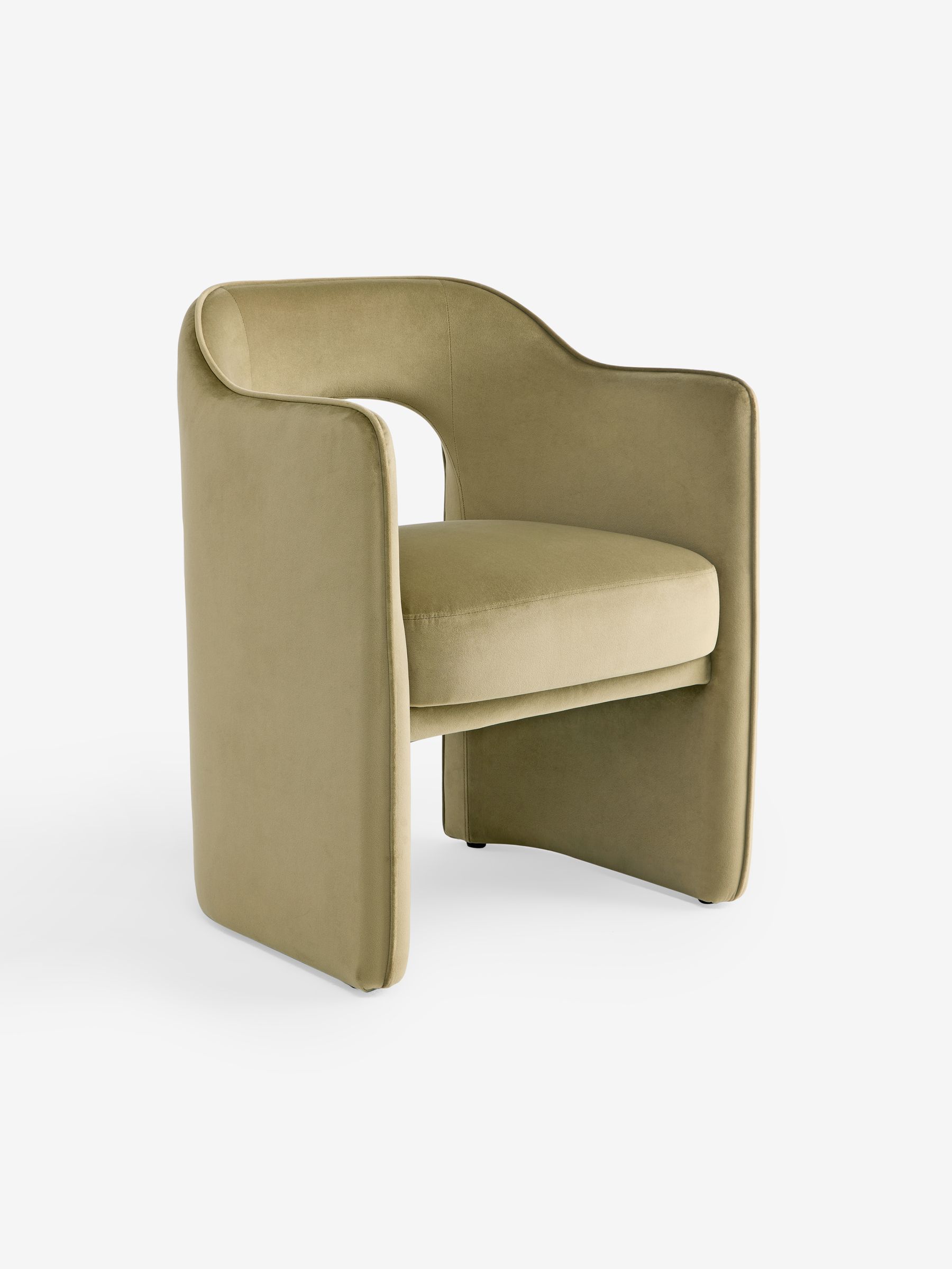 Sariah Dining Chair in Fern Green Velvet - Image 4 of 5