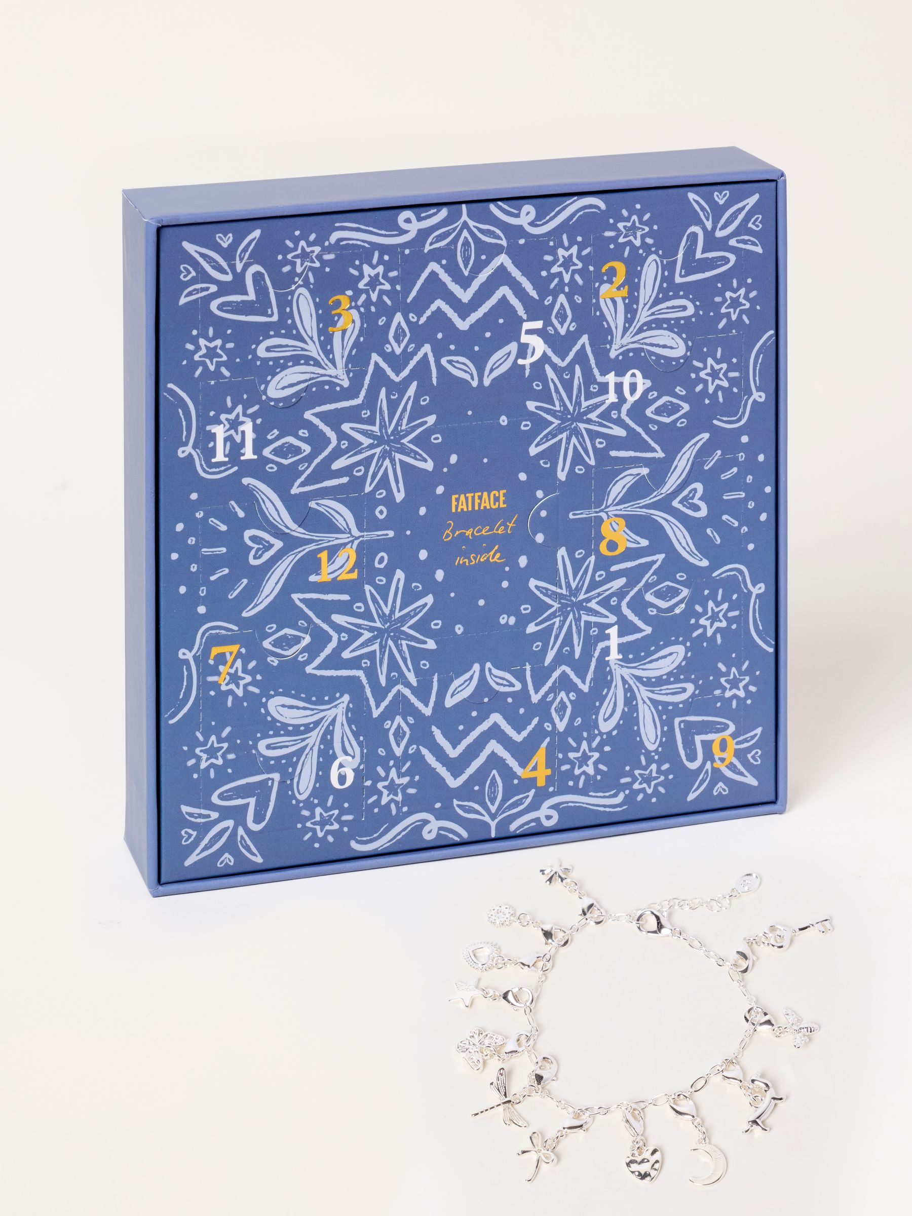 Silver Tone Charm Bracelet Advent Calendar - Image 2 of 3