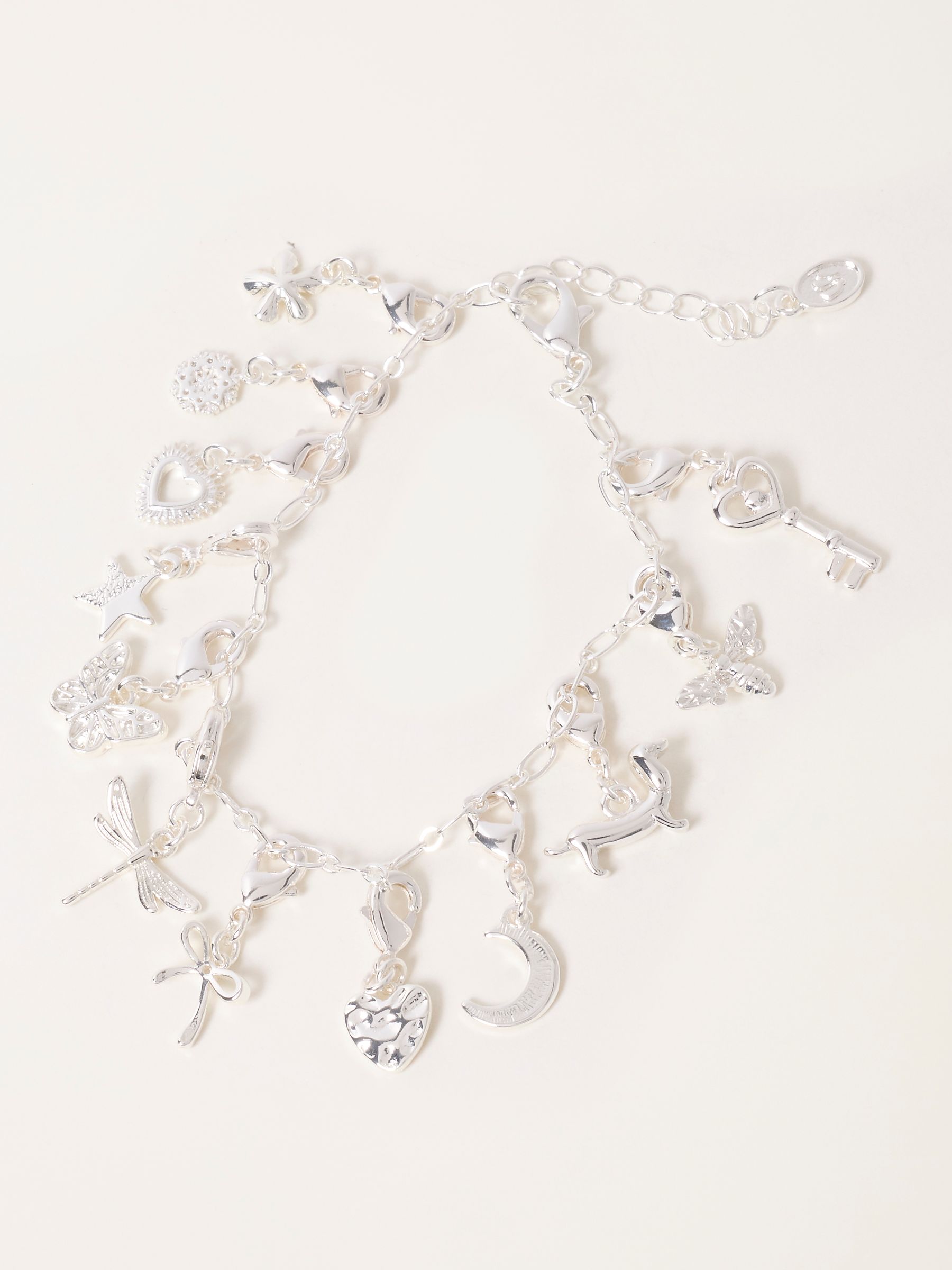 Silver Tone Charm Bracelet Advent Calendar - Image 3 of 3 Silver Tone Charm Bracelet Advent Calendar - Image 3 of 3