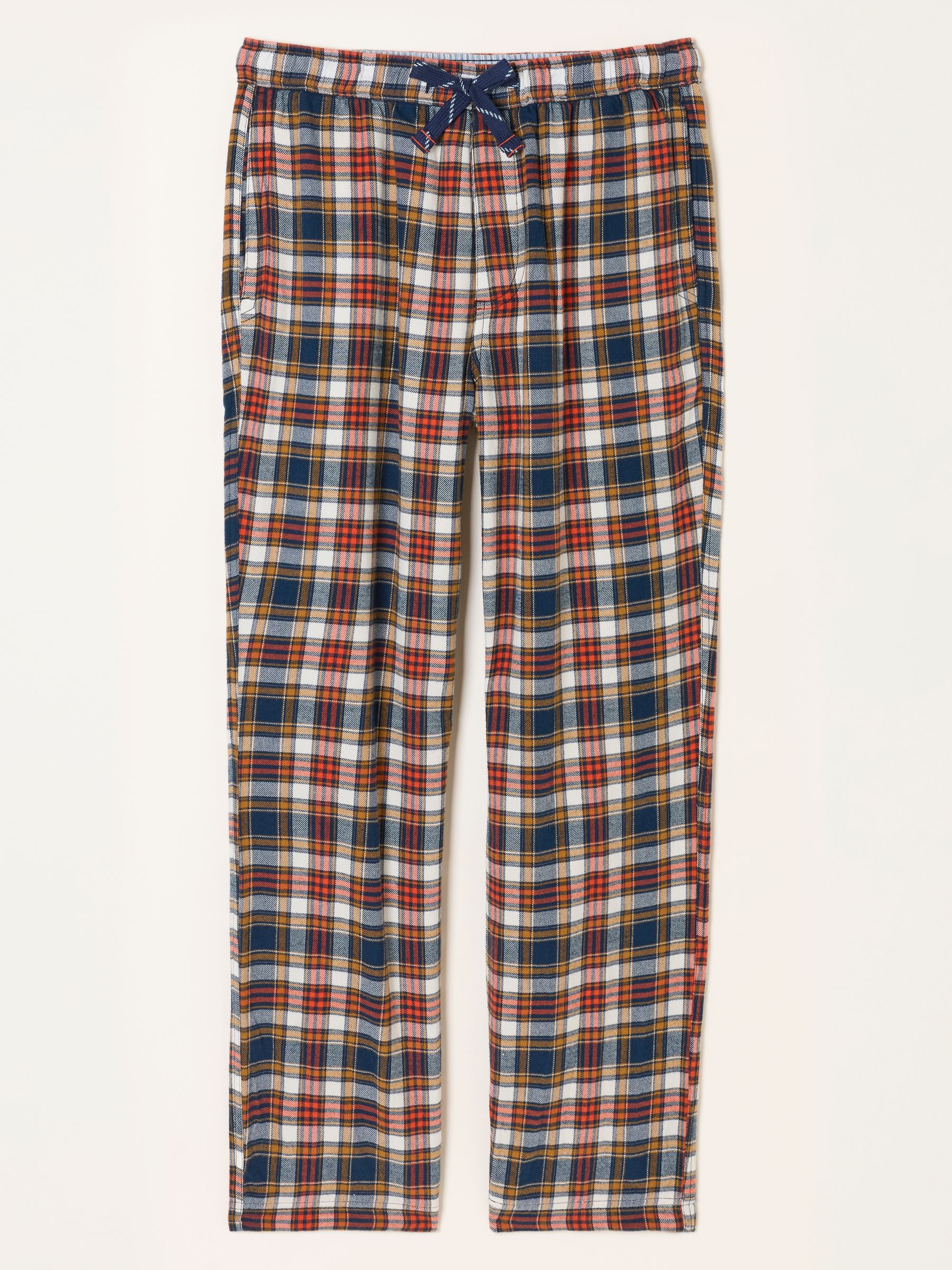 Orange Oxton Check Pyjama Bottom - Image 5 of 5