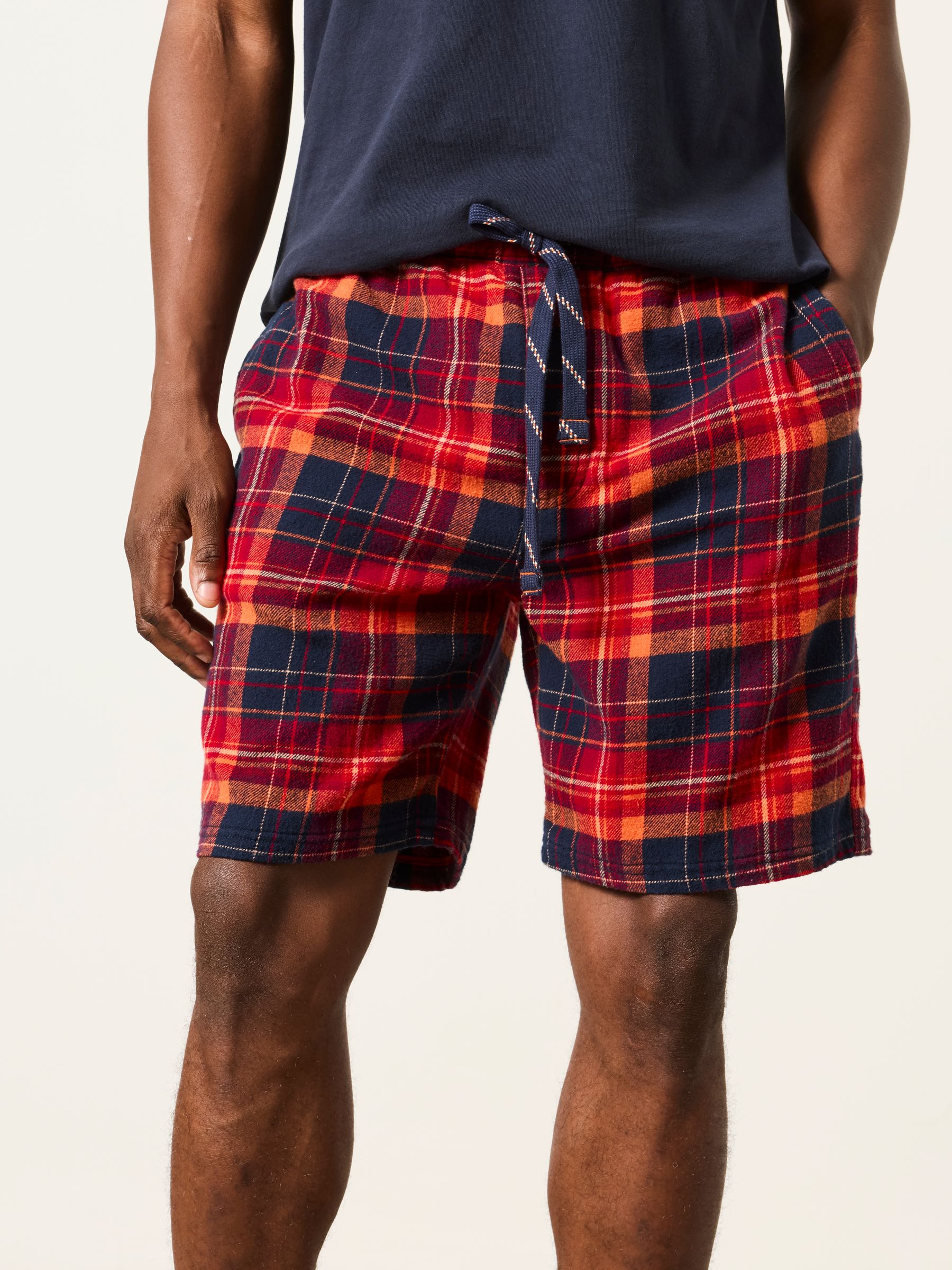 Melby Red Check Shorts - Image 4 of 6