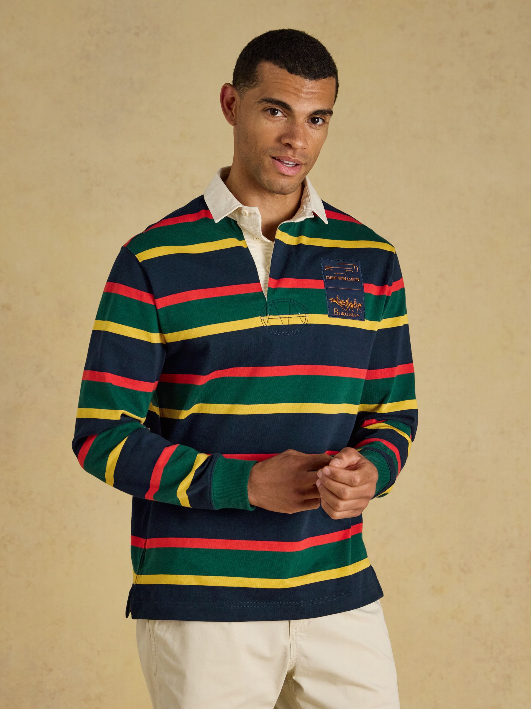 Official Burghley Multi Rugby Shirt - Image 4 of 10