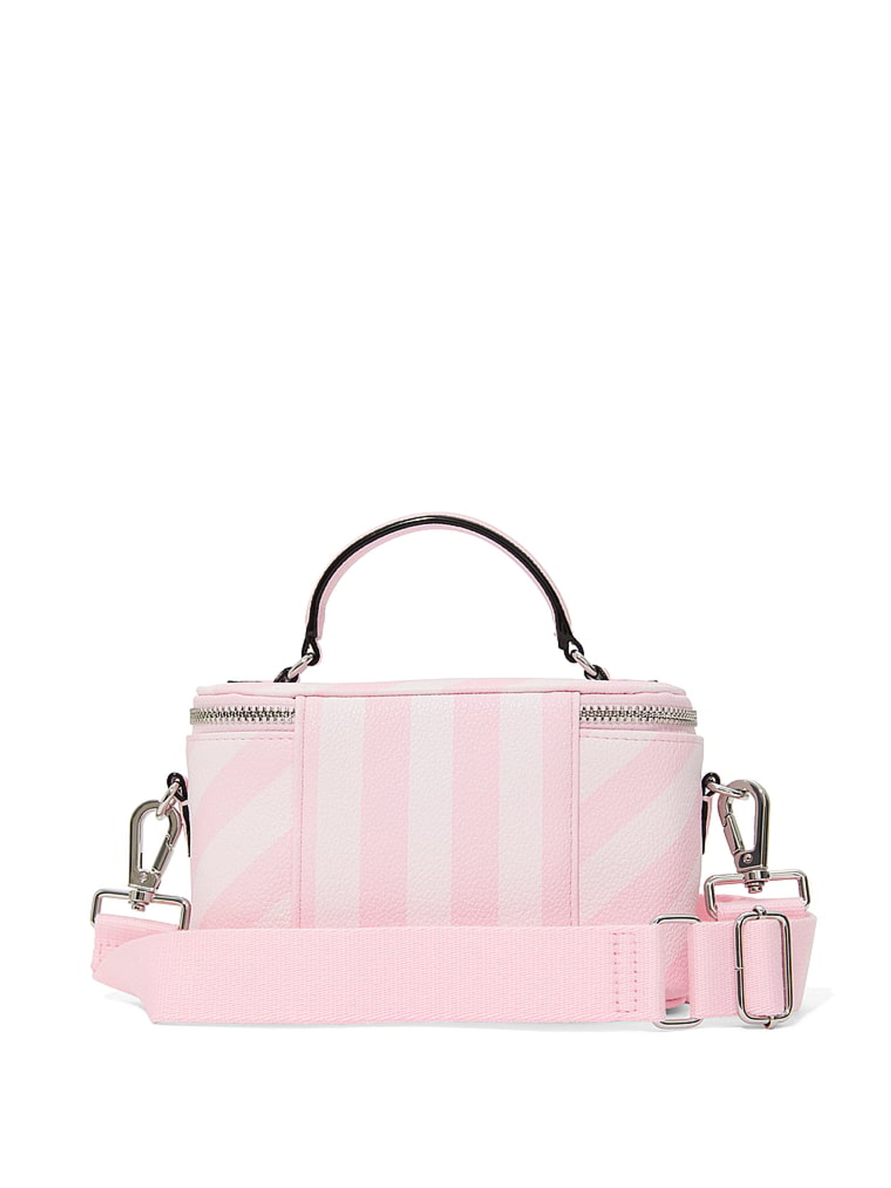Iconic Stripe Pink Makeup Bag - Image 2 of 4