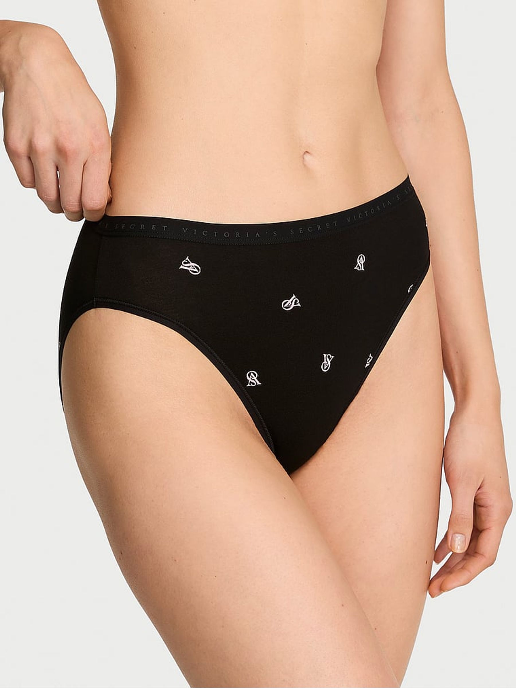 Black VS Lockup Brief Knickers - Image 1 of 2 Black VS Lockup Brief Knickers - Image 1 of 2