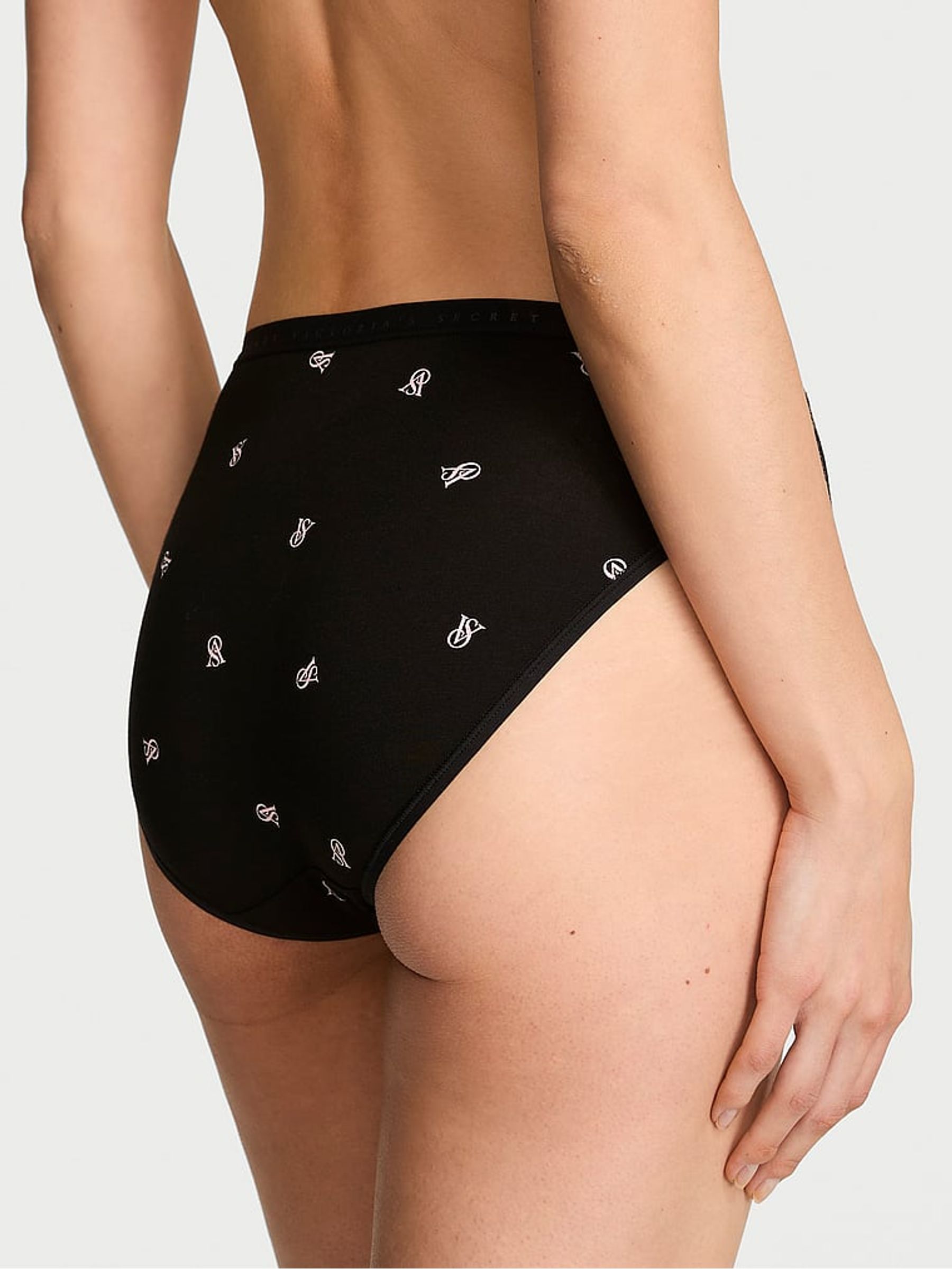 Black VS Lockup Brief Knickers - Image 2 of 2 Black VS Lockup Brief Knickers - Image 2 of 2
