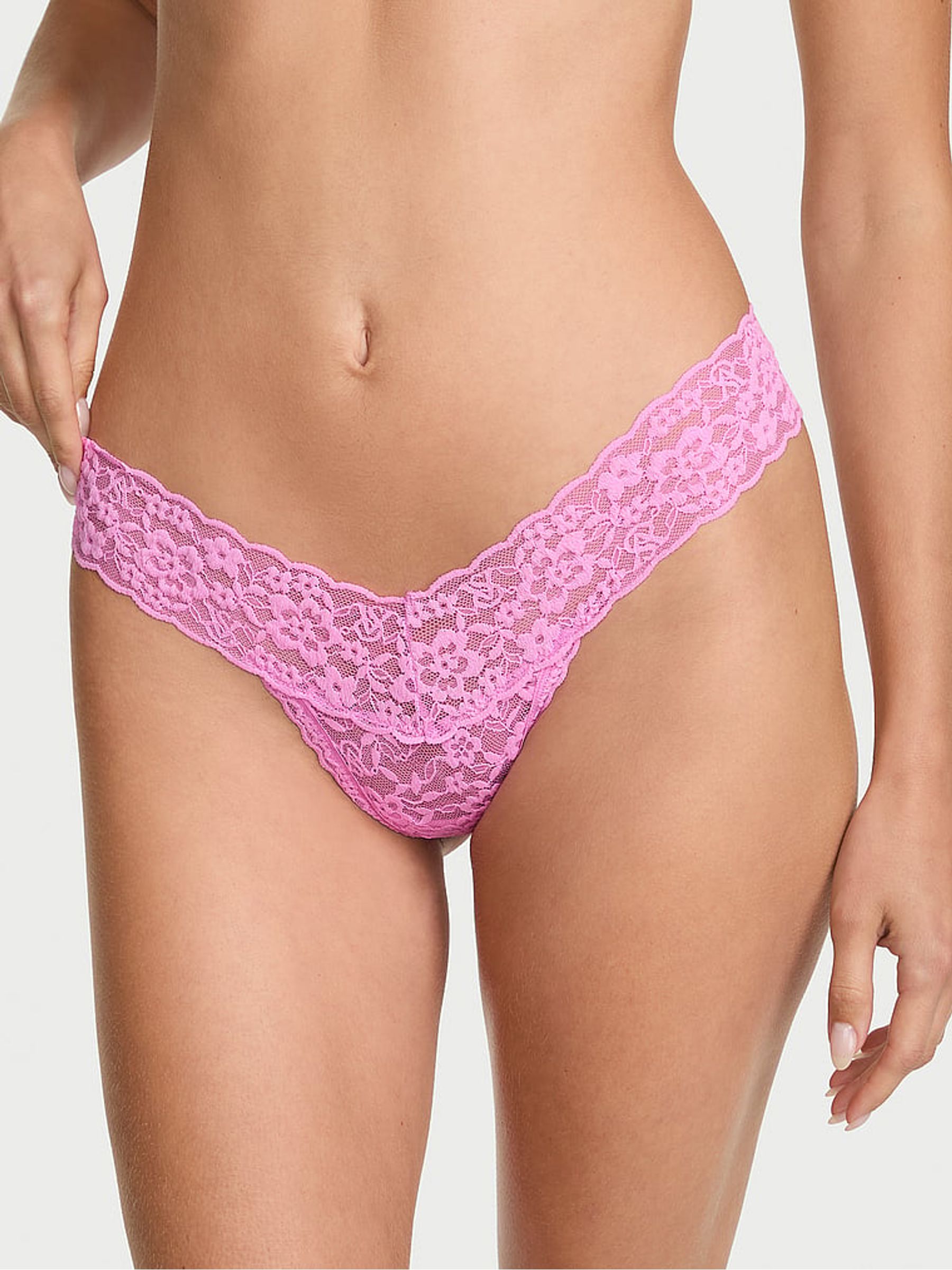 Beach Orchid Purple Thong Keyhole Knickers - Image 1 of 2 Beach Orchid Purple Thong Keyhole Knickers - Image 1 of 2