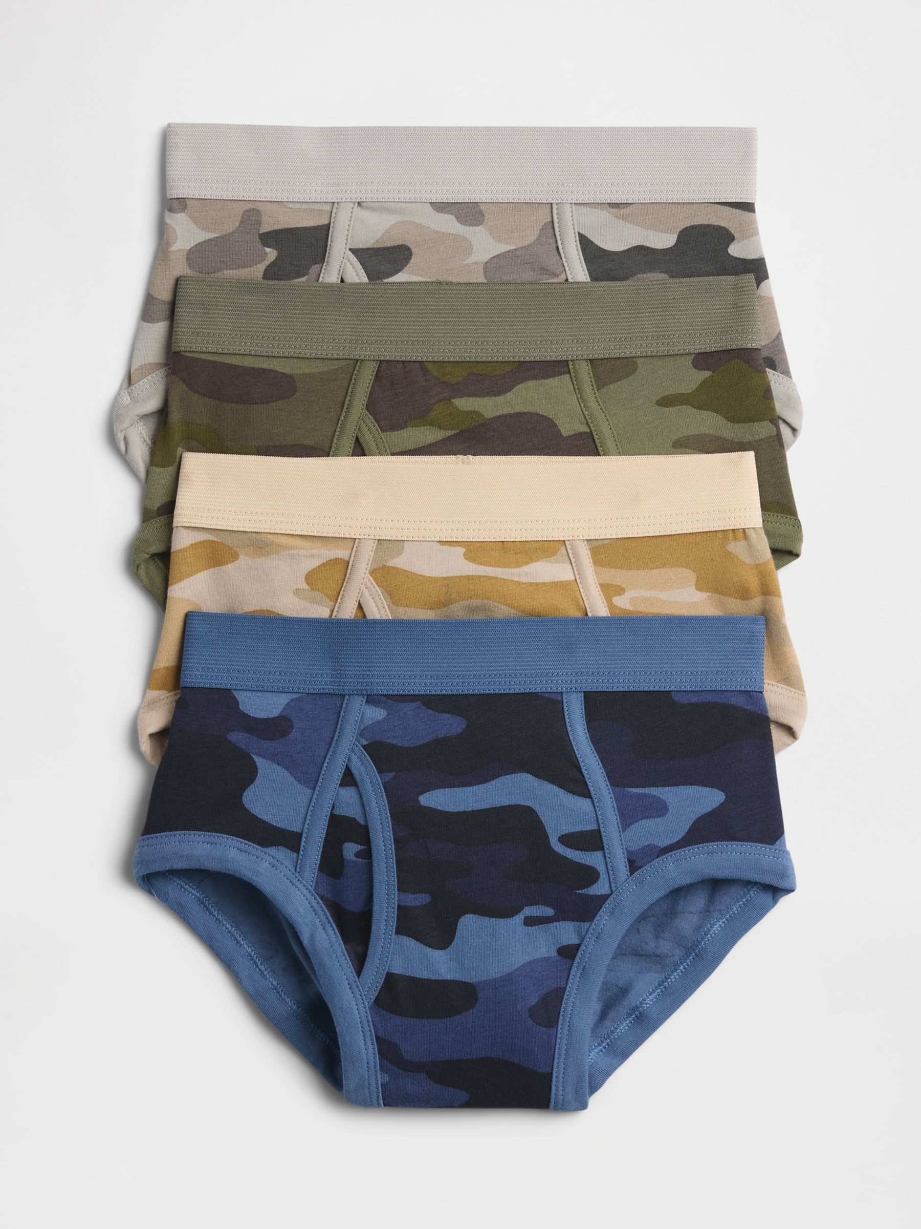 Multi Camo Briefs 4 Pack - Image 1 of 1