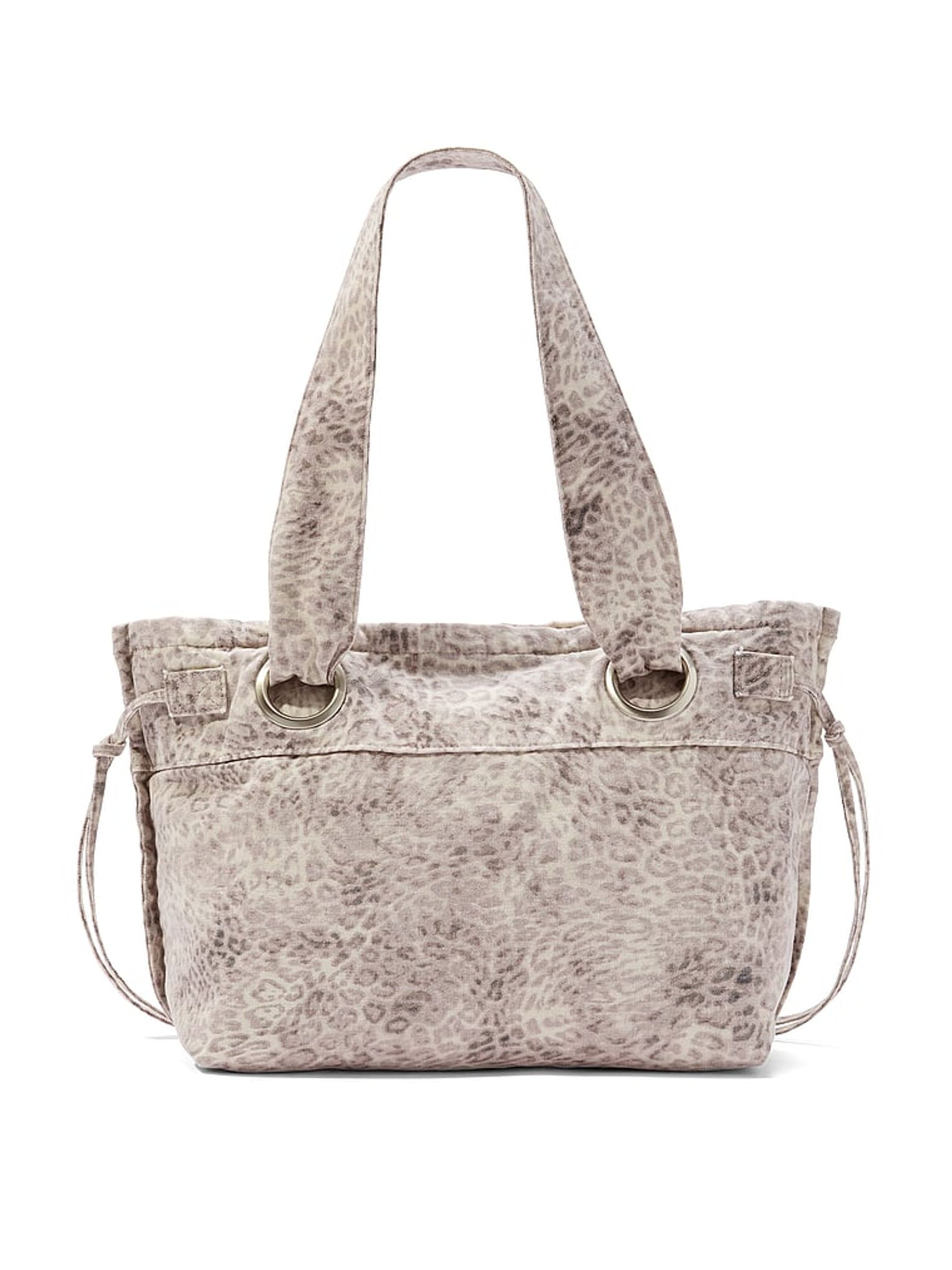 Natural Leopard Brown Large Tote Bag - Image 3 of 4