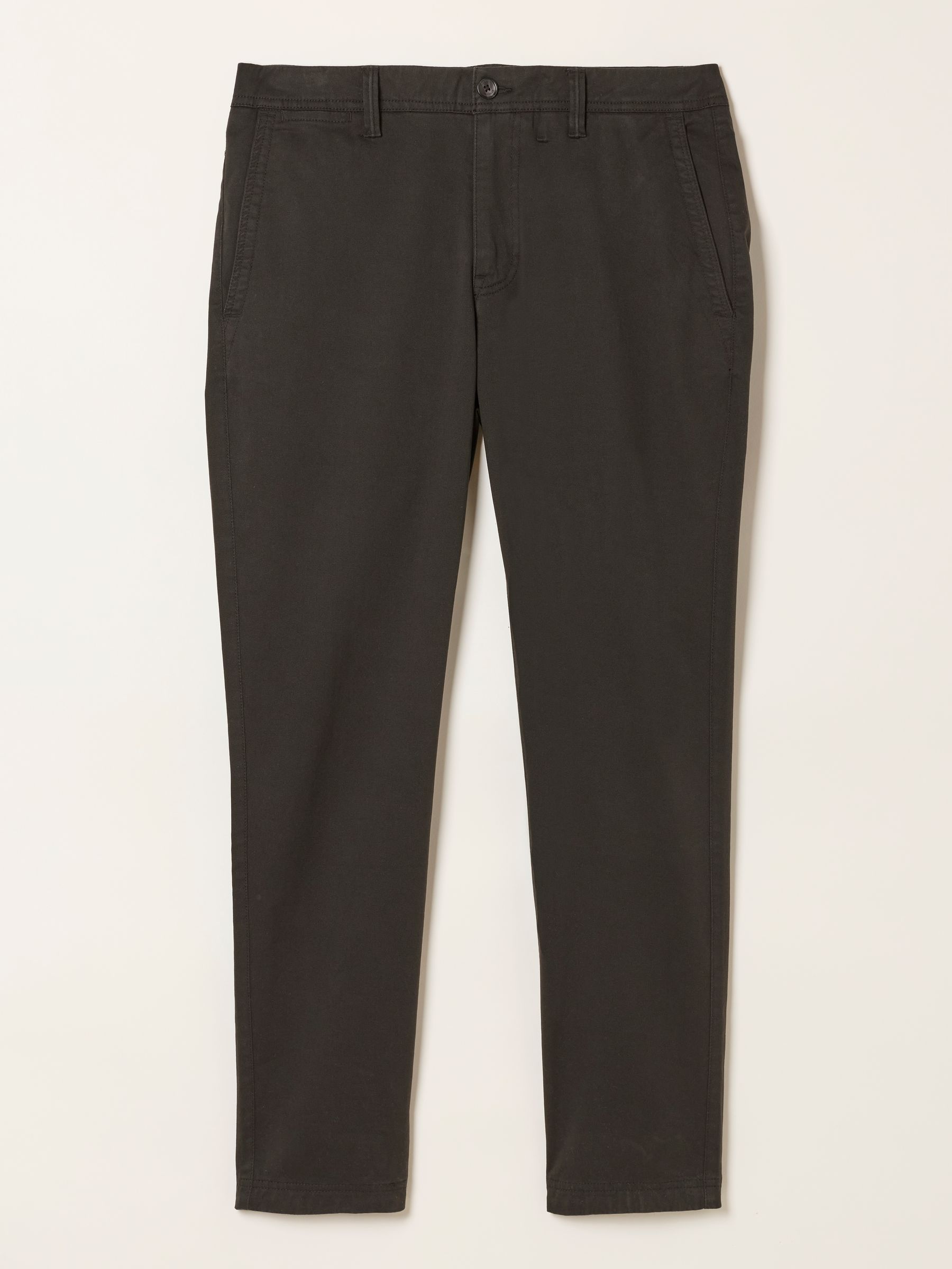 Carbis Black Straight Fit Chinos - Image 1 of 1 Carbis Black Straight Fit Chinos - Image 1 of 1
