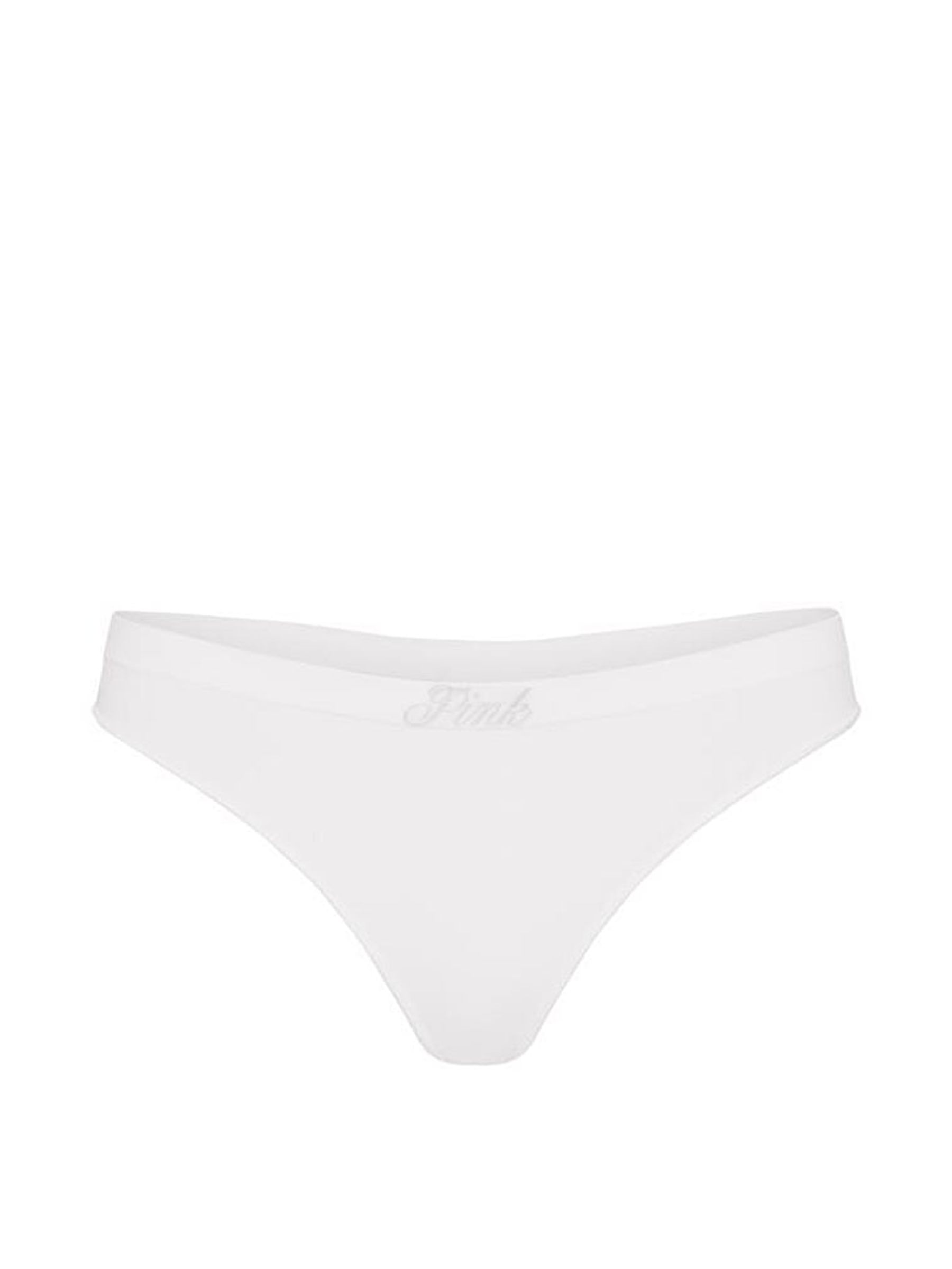 White Thong Seamless Knickers - Image 3 of 3