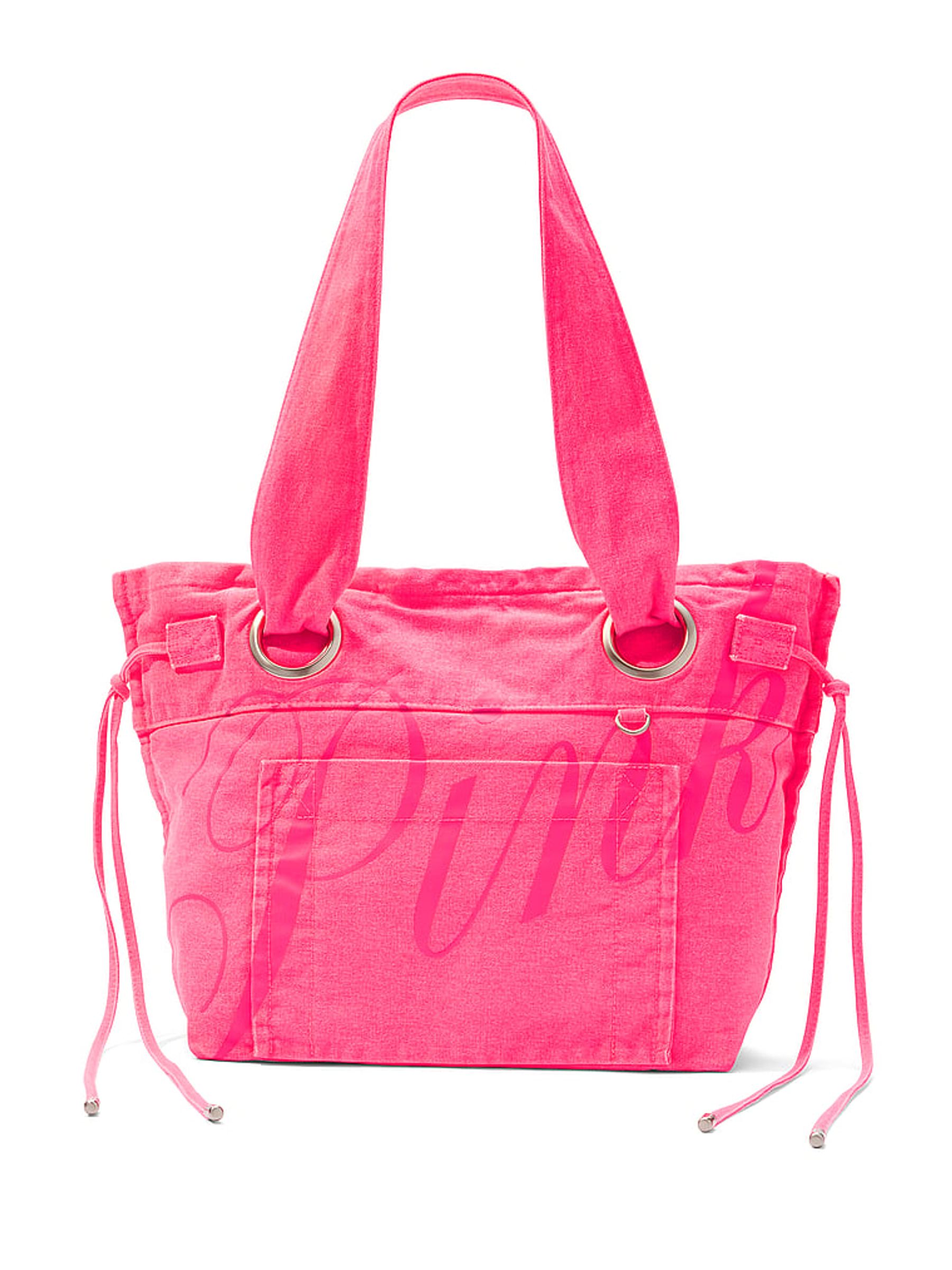 Fall For Me Pink Large Tote Bag - Image 2 of 4
