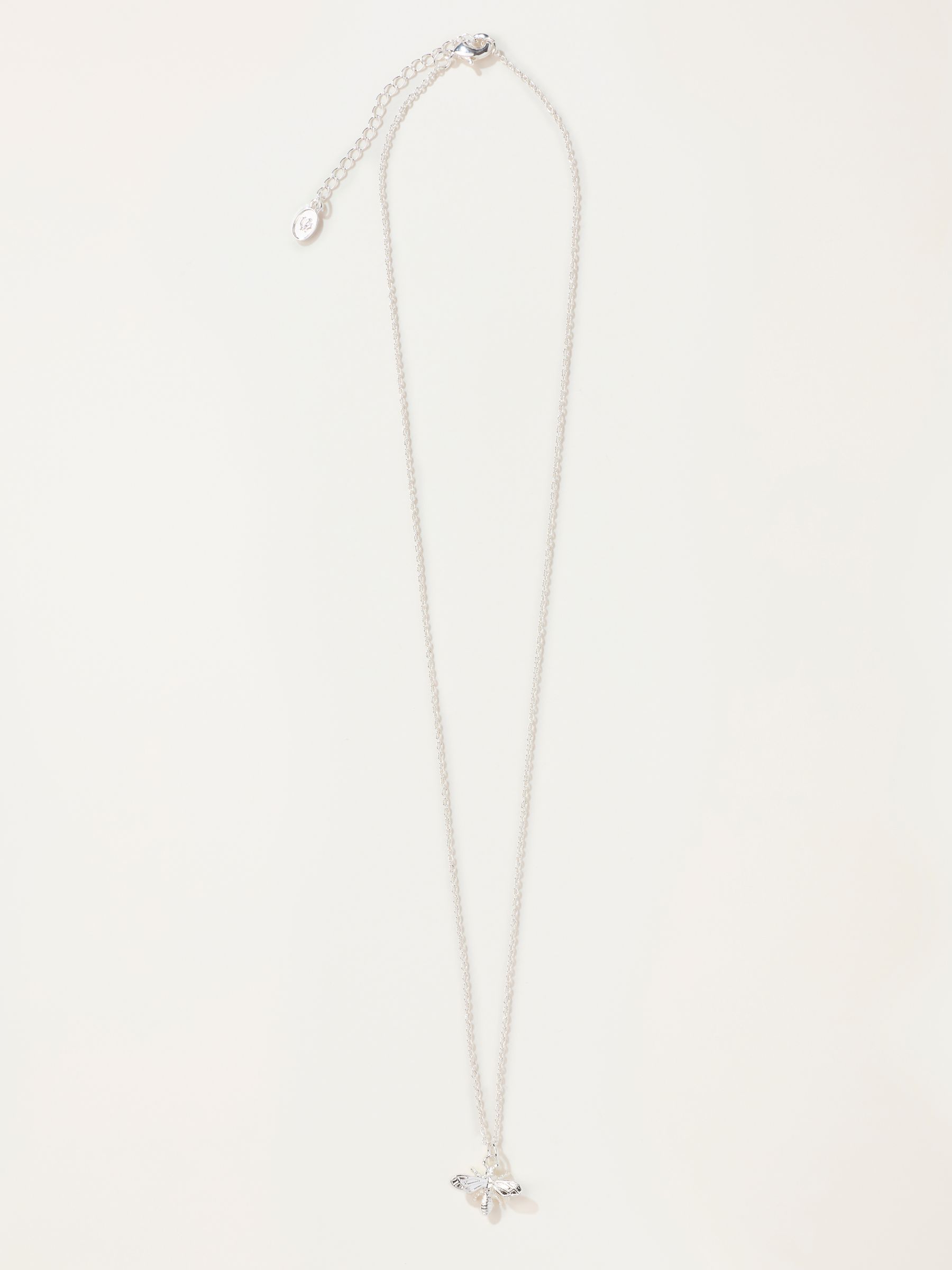 Bee Necklace in Silver Tone - Image 1 of 2