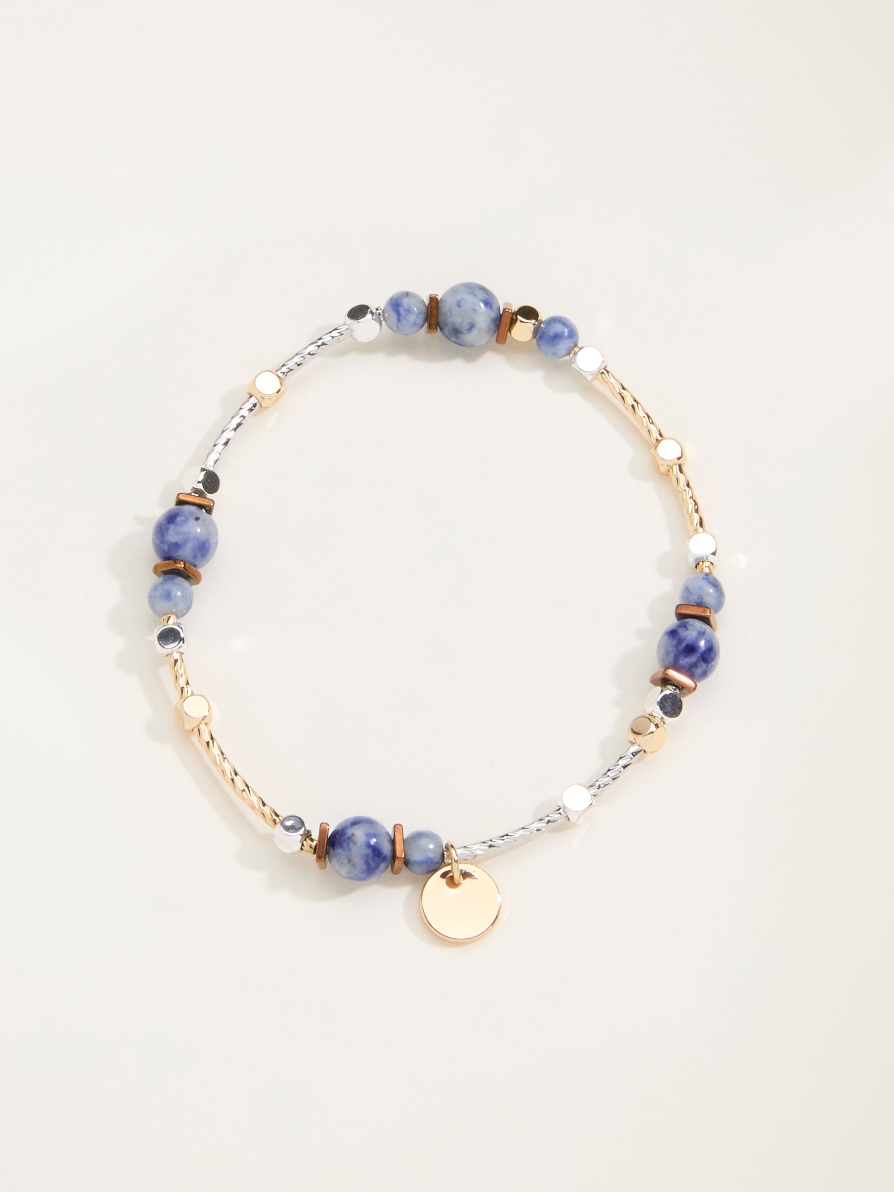 Navy Stone Bracelet - Image 1 of 2