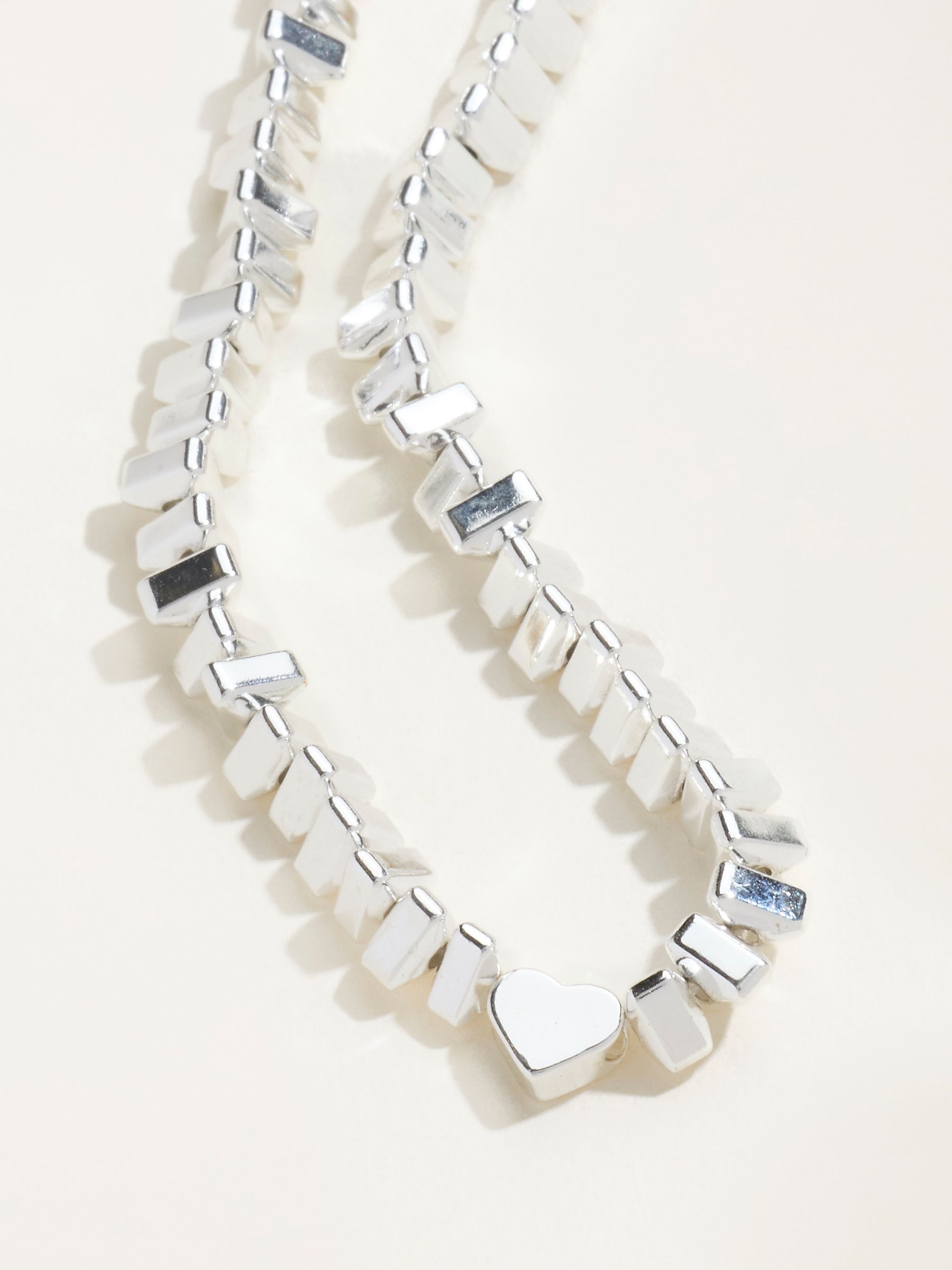 Silver Tone Heart Bracelet - Image 2 of 4