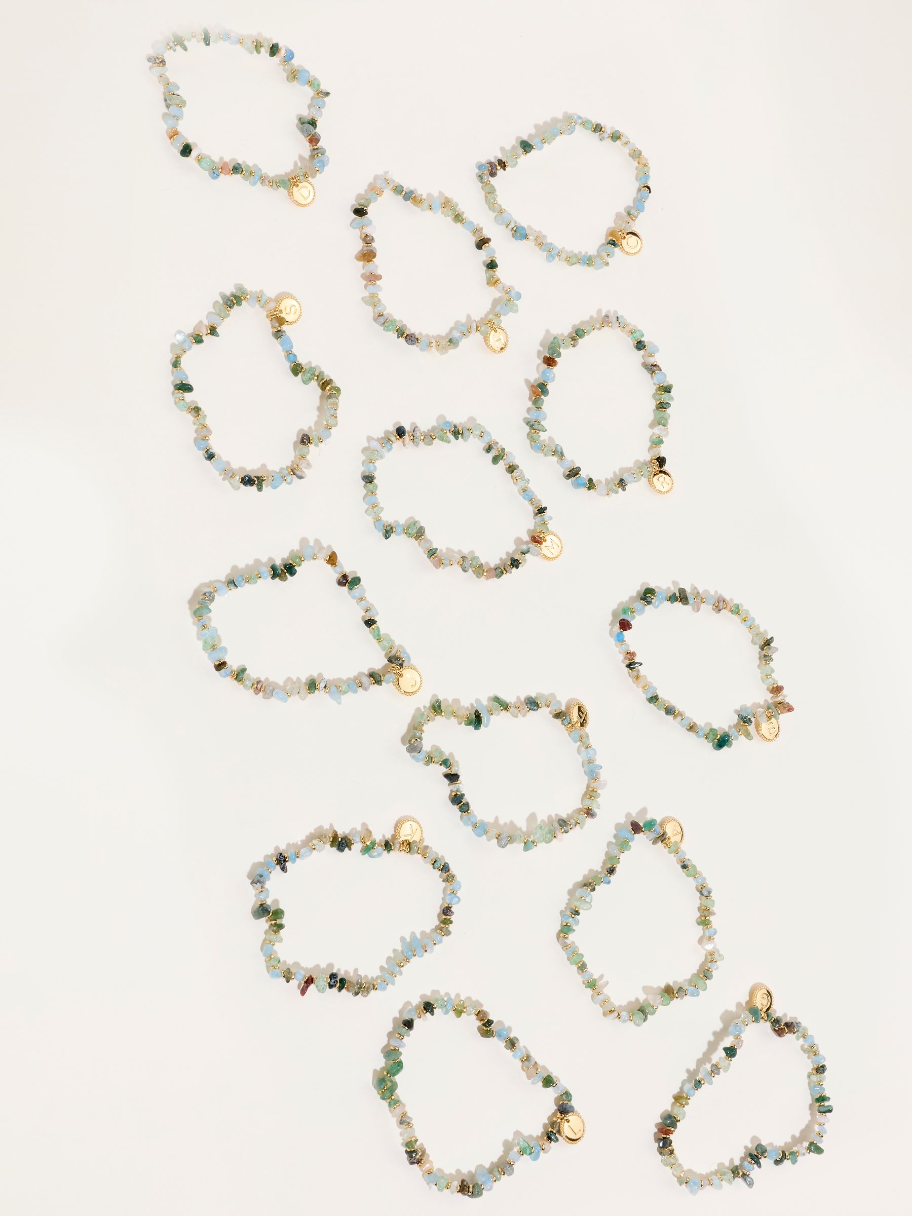 Alphabet Bracelet in Blue - Image 3 of 3