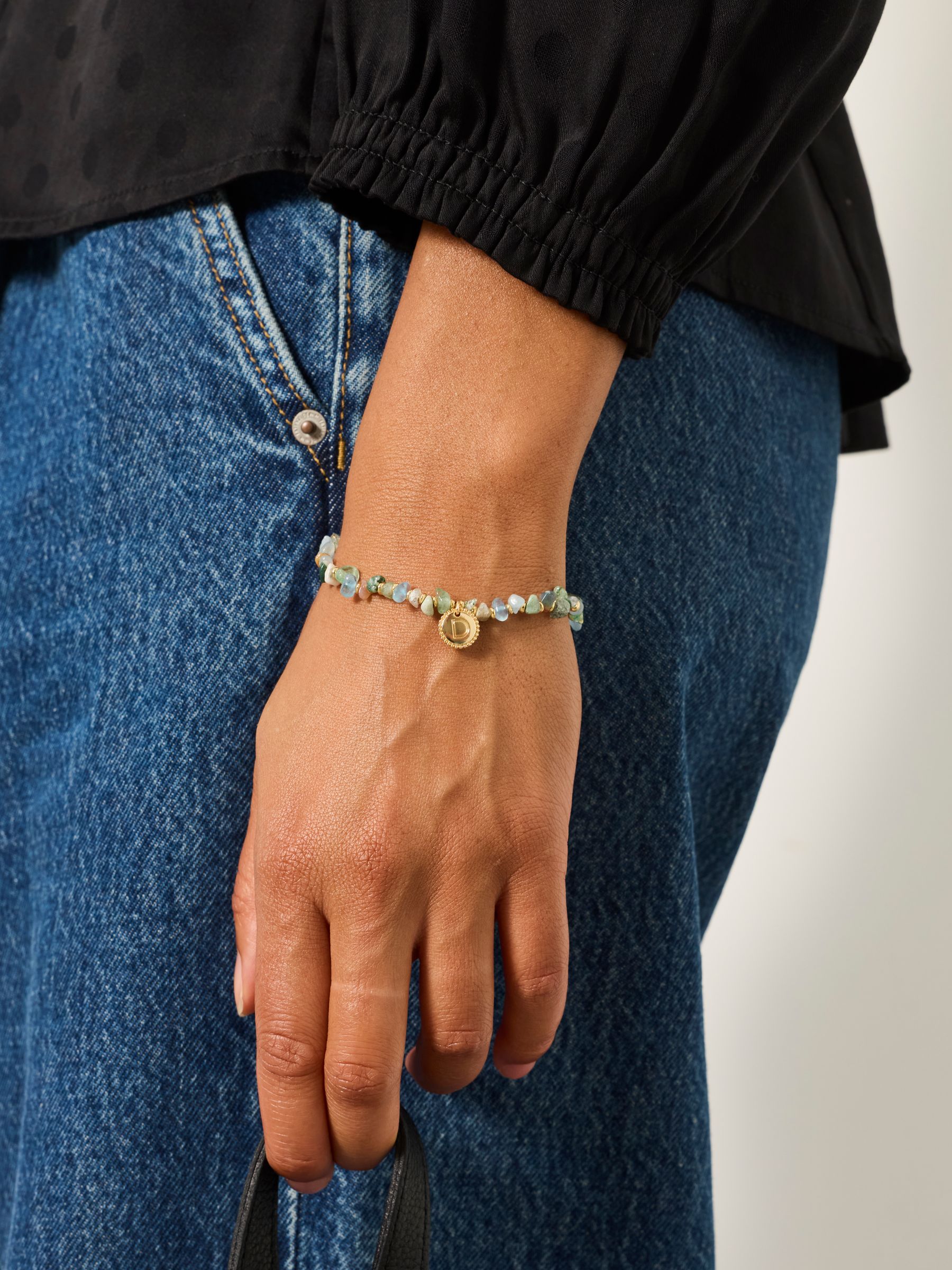 Alphabet Bracelet in Blue - Image 4 of 4