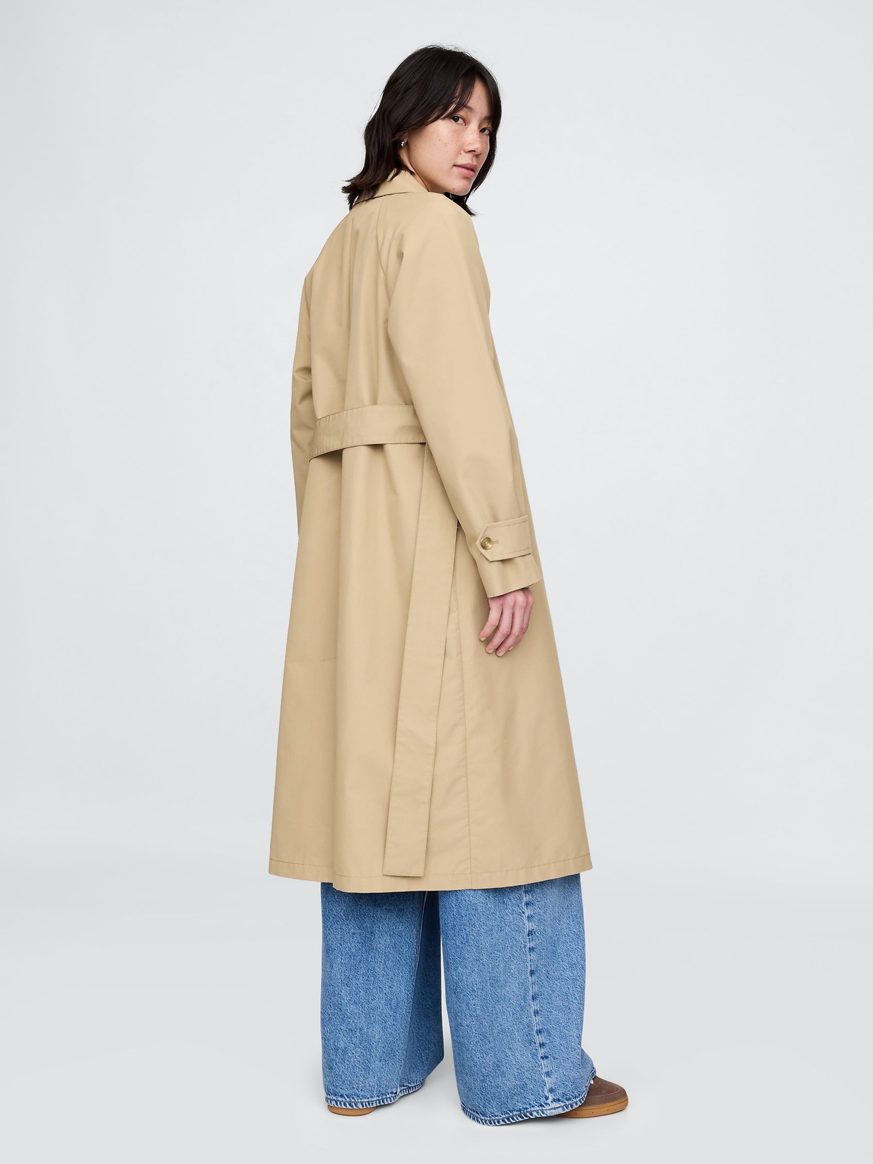 Beige Icon Trench Coat - Image 2 of 4
