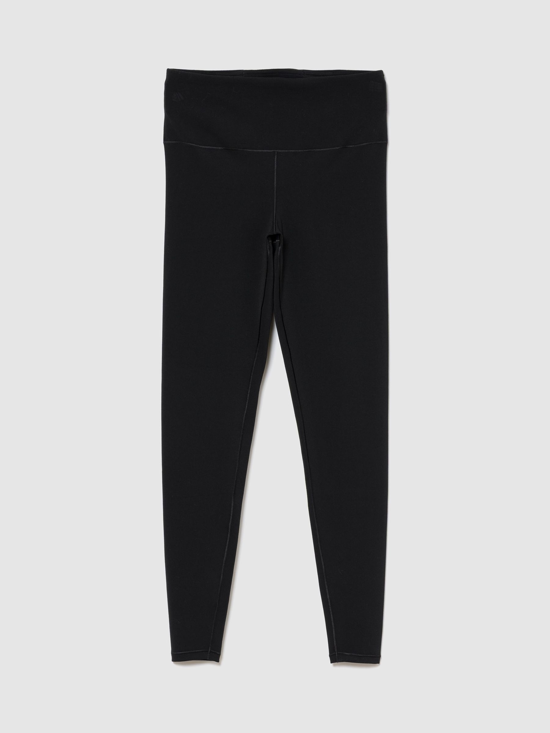 Black Smooth High Waisted Leggings - Image 2 of 2
