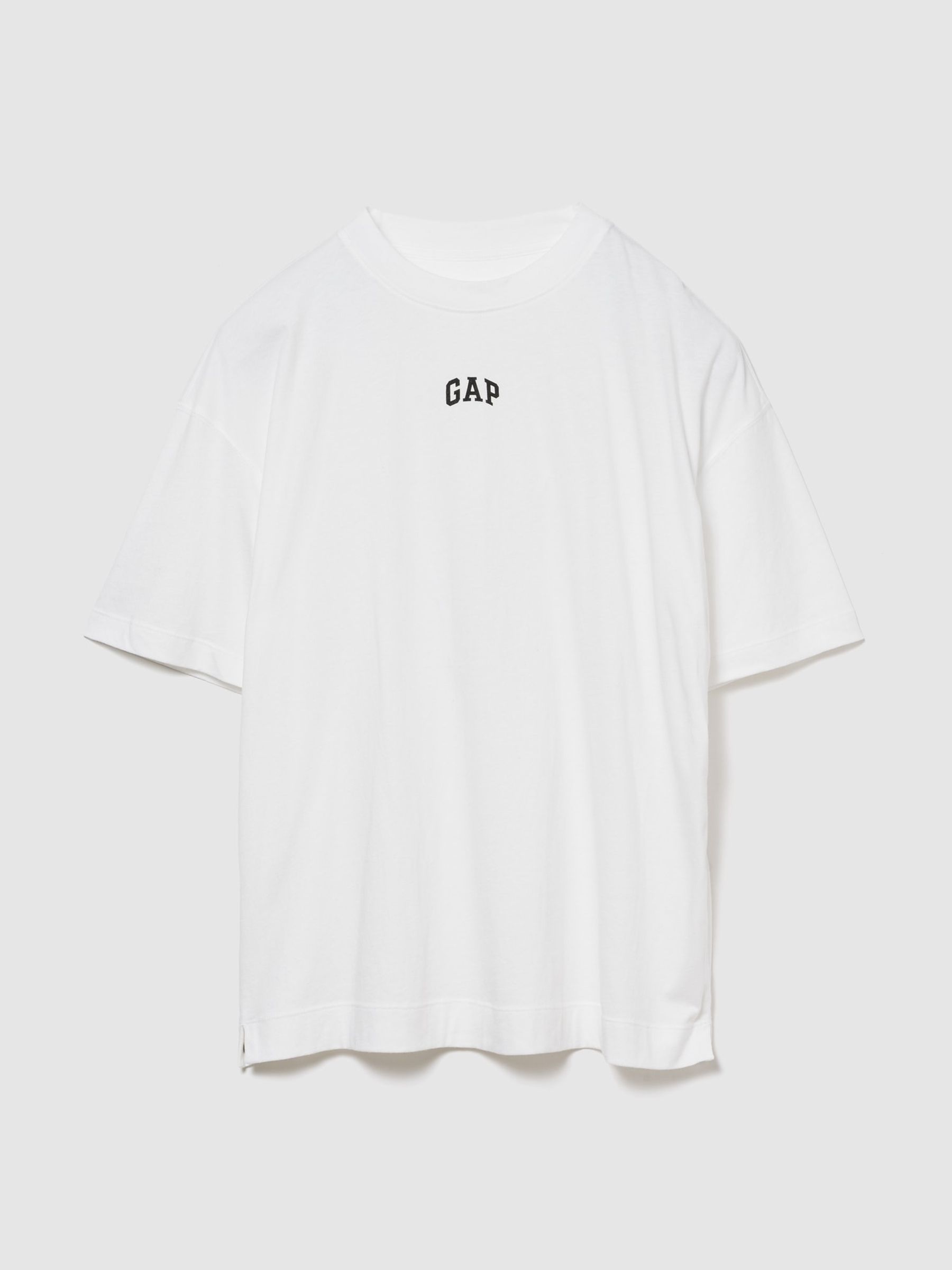 White Vintage Soft Athletic Logo Longline T-Shirt - Image 1 of 3