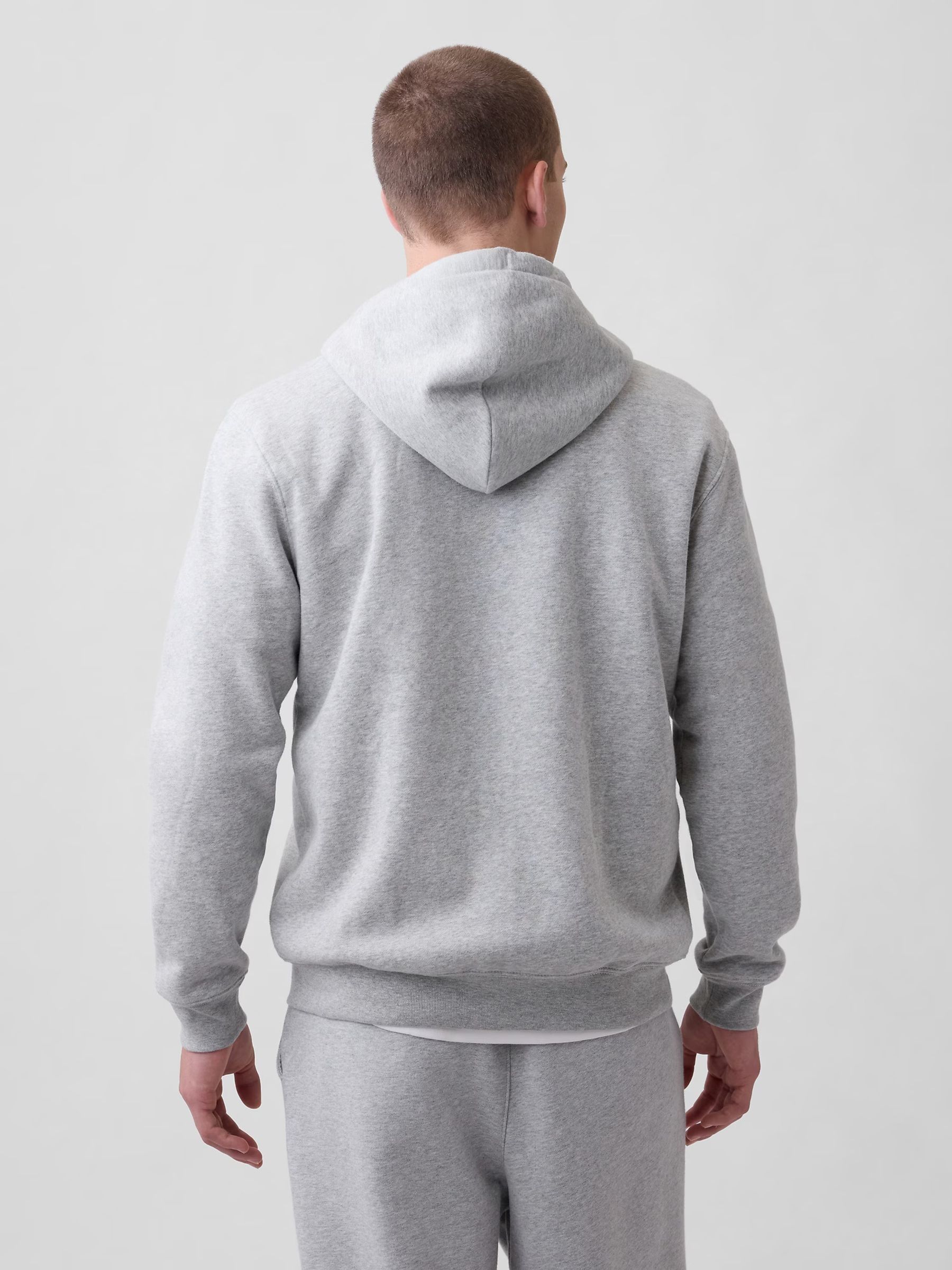 Grey Vintage Soft Arch Logo Zip Hoodie - Image 2 of 7