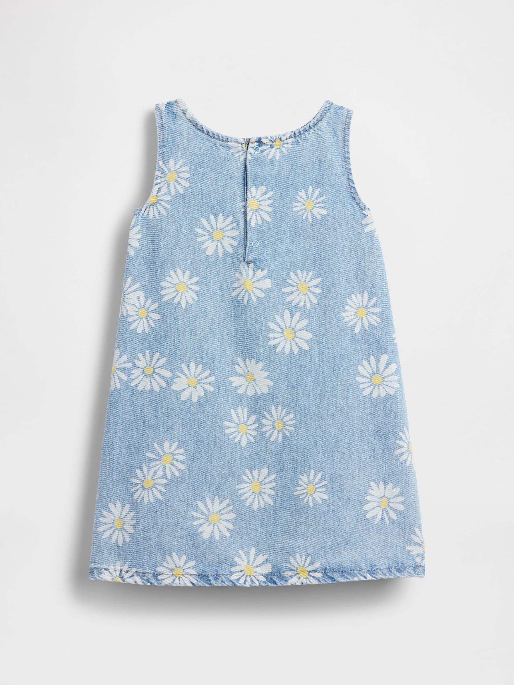 Blue Daisy Denim Dress - Image 4 of 4