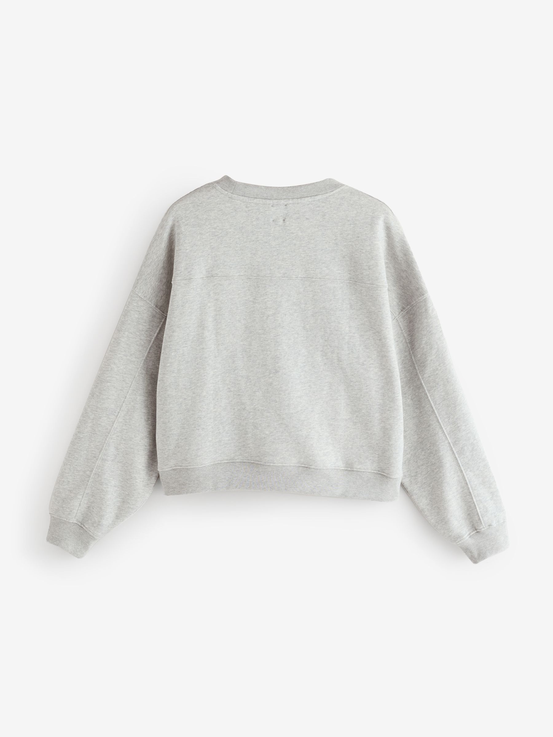 Grey Relaxed Logo Sweatshirt - Image 2 of 4