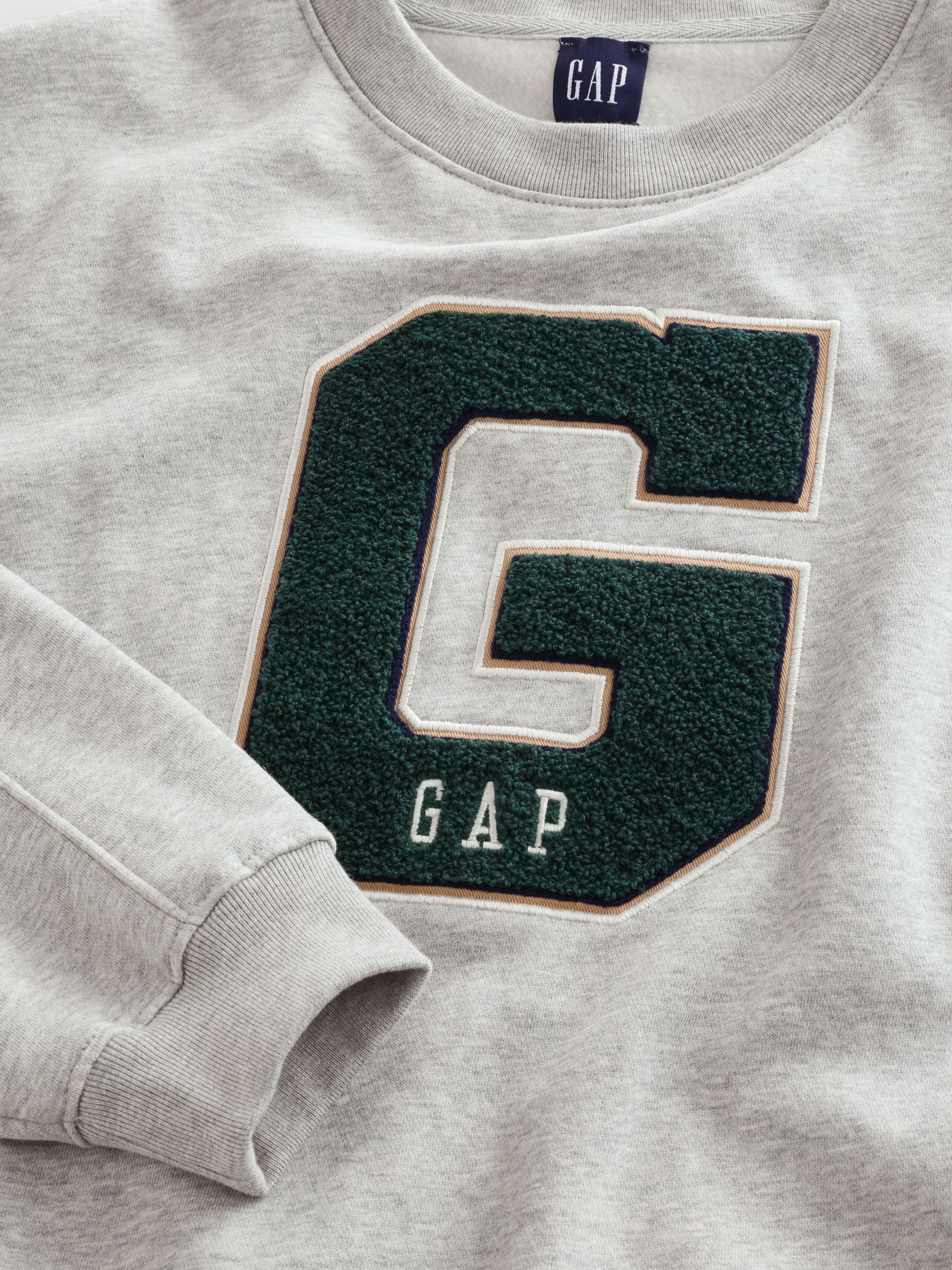 Grey Relaxed Logo Sweatshirt - Image 3 of 4