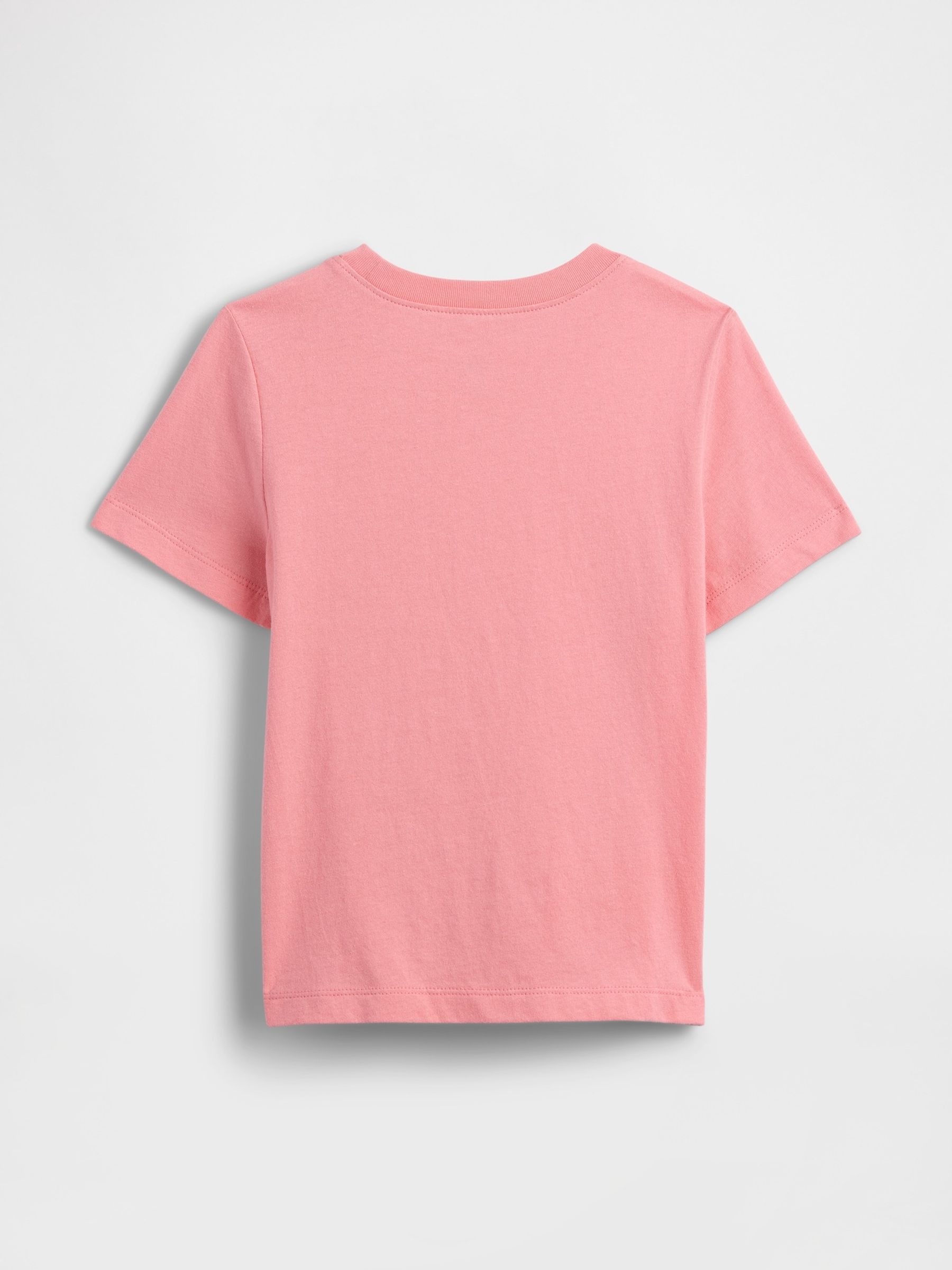 Coral Pink Graphic T-Shirt - Image 2 of 3