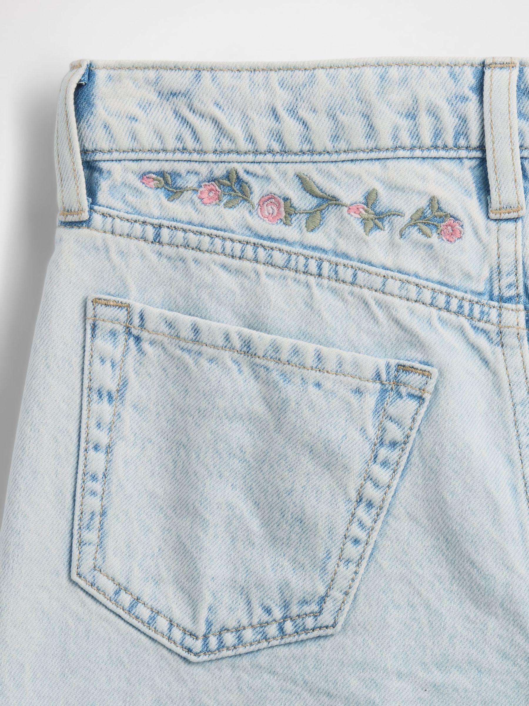 Light Wash Low Rise Stride Wide-Leg Jeans - Image 6 of 6 Light Wash Low Rise Stride Wide-Leg Jeans - Image 6 of 6