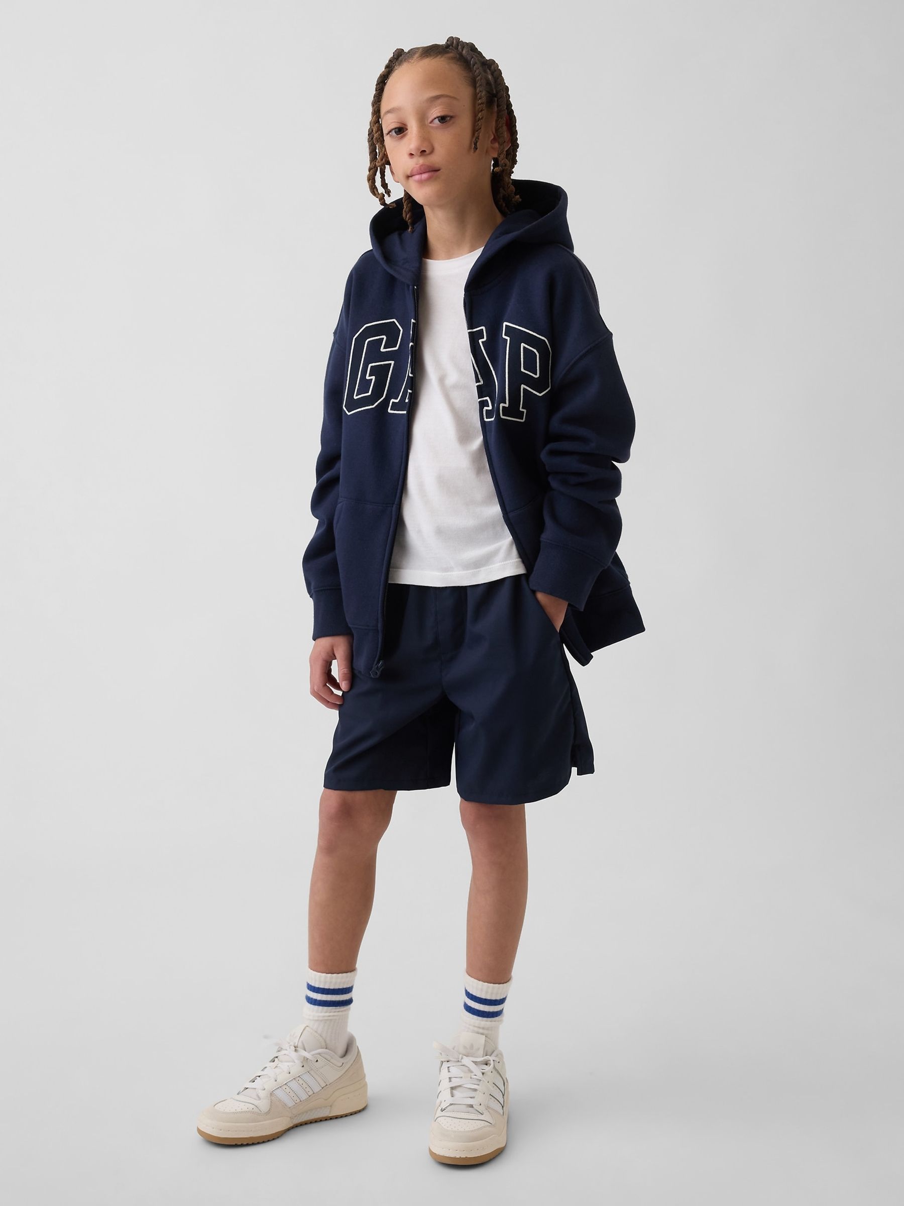 Navy Quick-Dry Shorts - Image 3 of 5