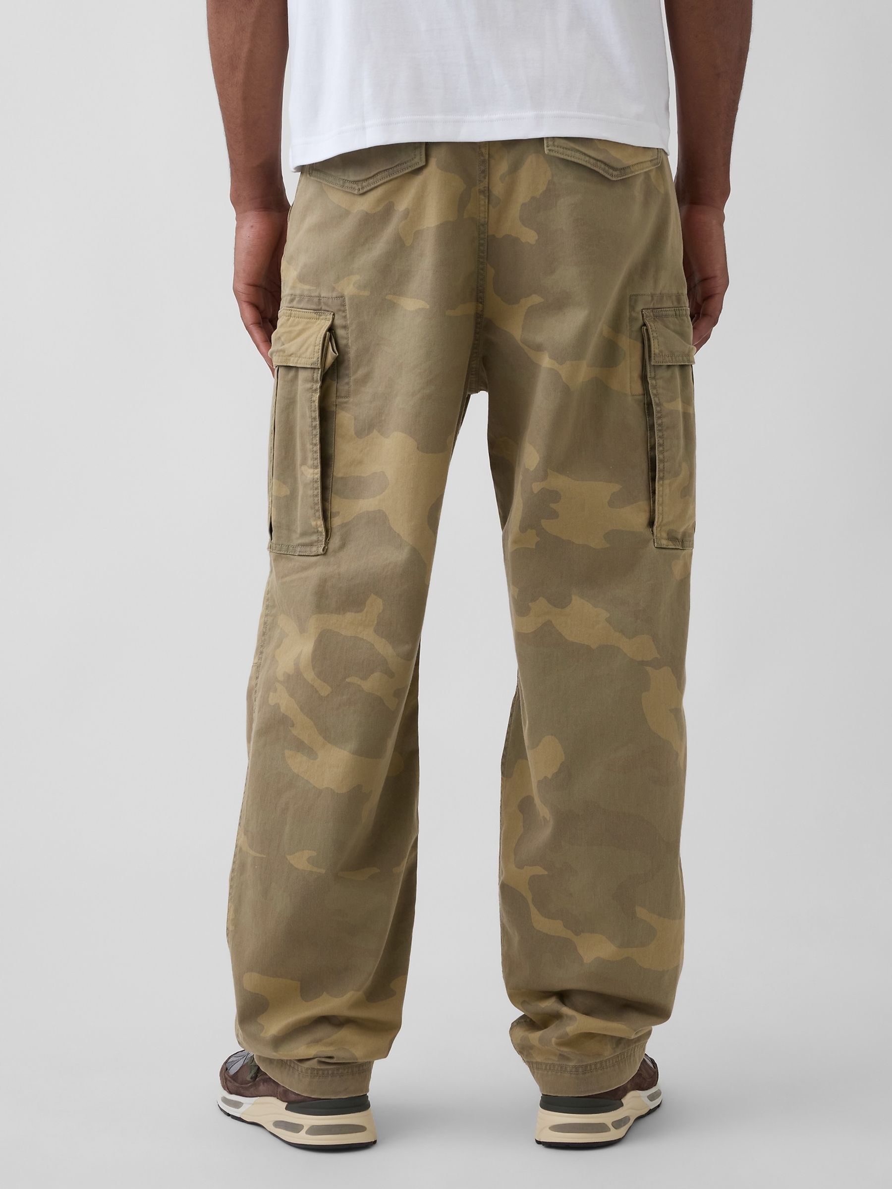 Green Camo BROWN RELAXED CARGO - Image 2 of 5
