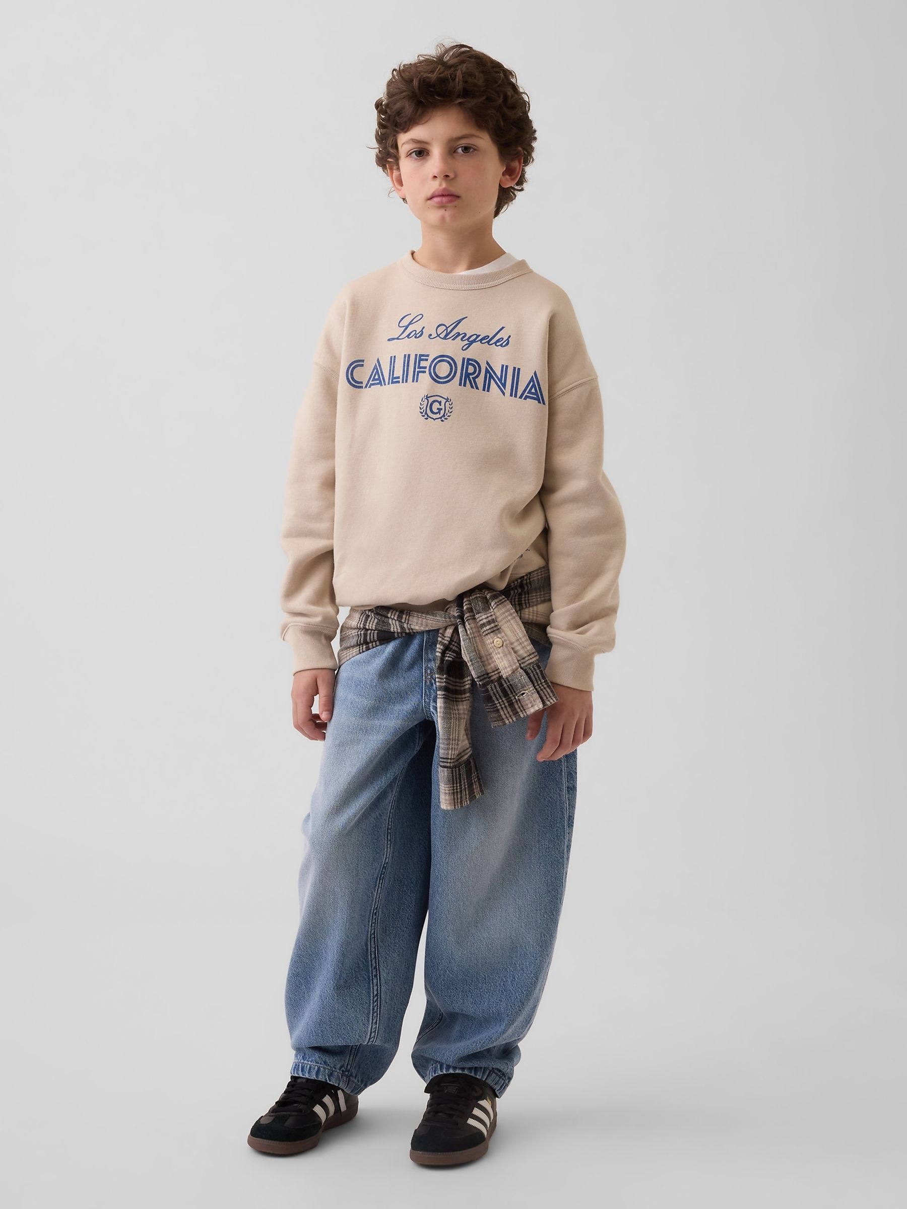 Brown Relaxed Graphic Sweatshirt - Image 3 of 5