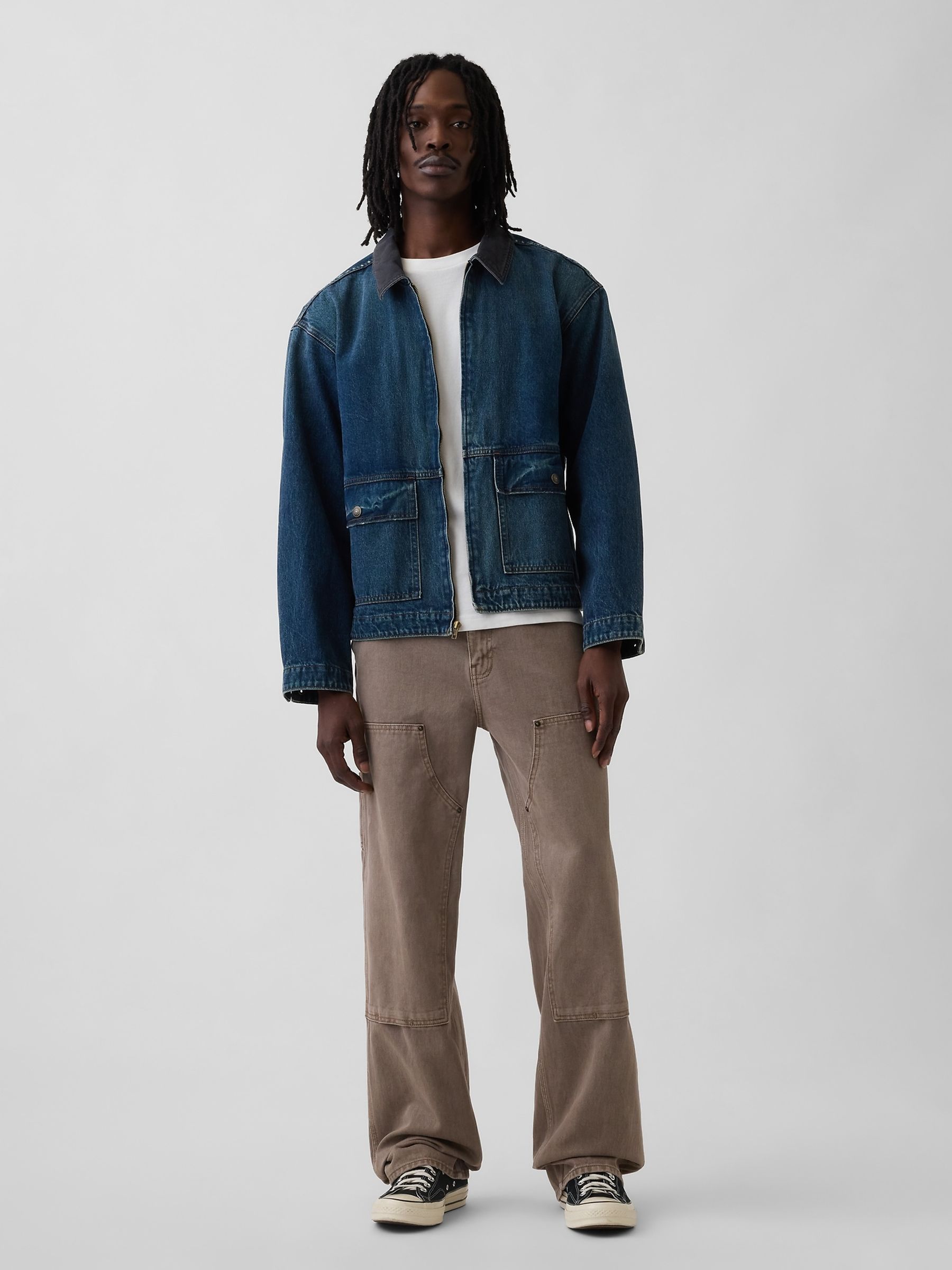 Brown 90s Loose Jeans - Image 4 of 5