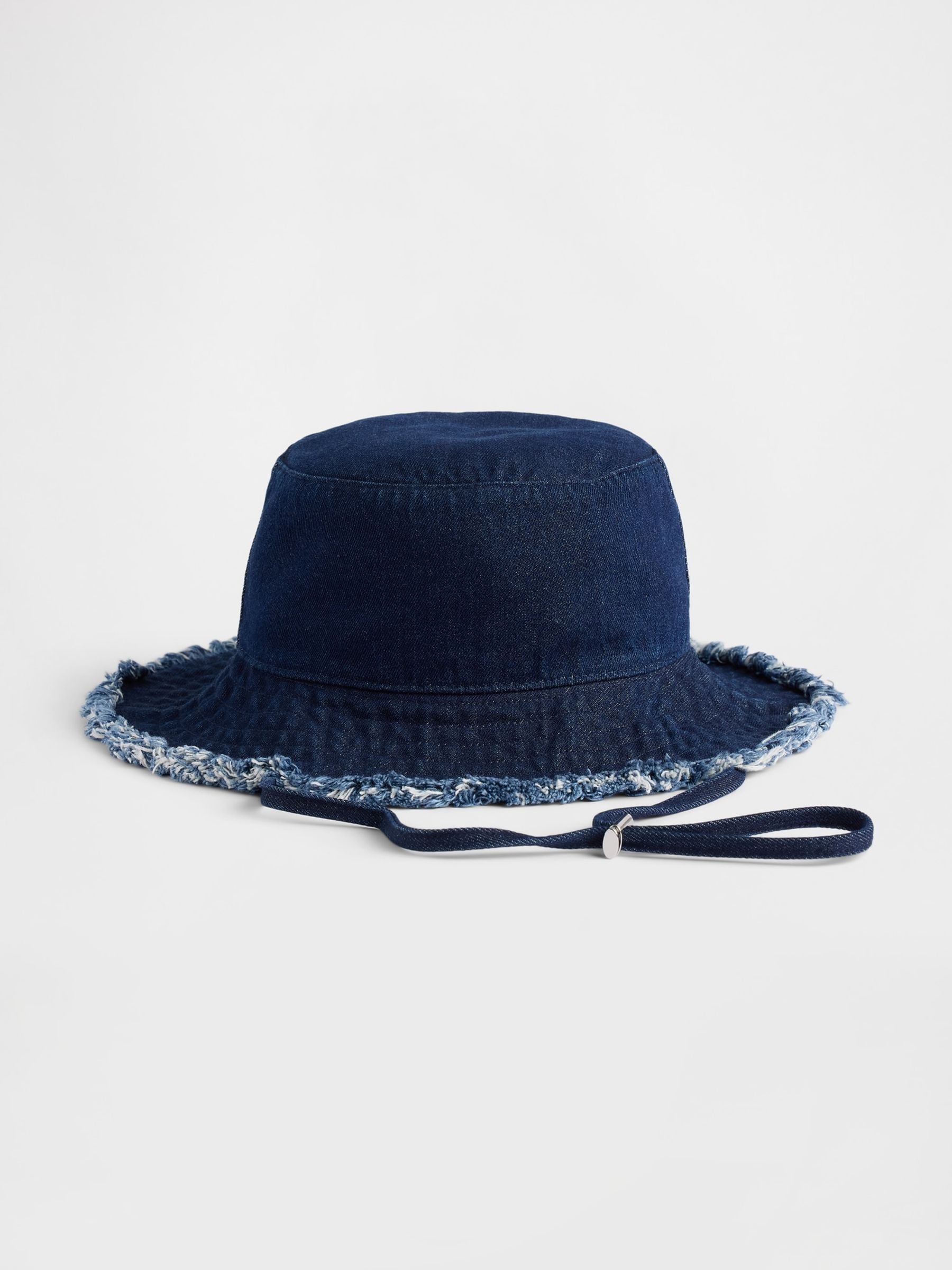 Dark Wash Denim Bucket Hat - Image 1 of 1 Dark Wash Denim Bucket Hat - Image 1 of 1