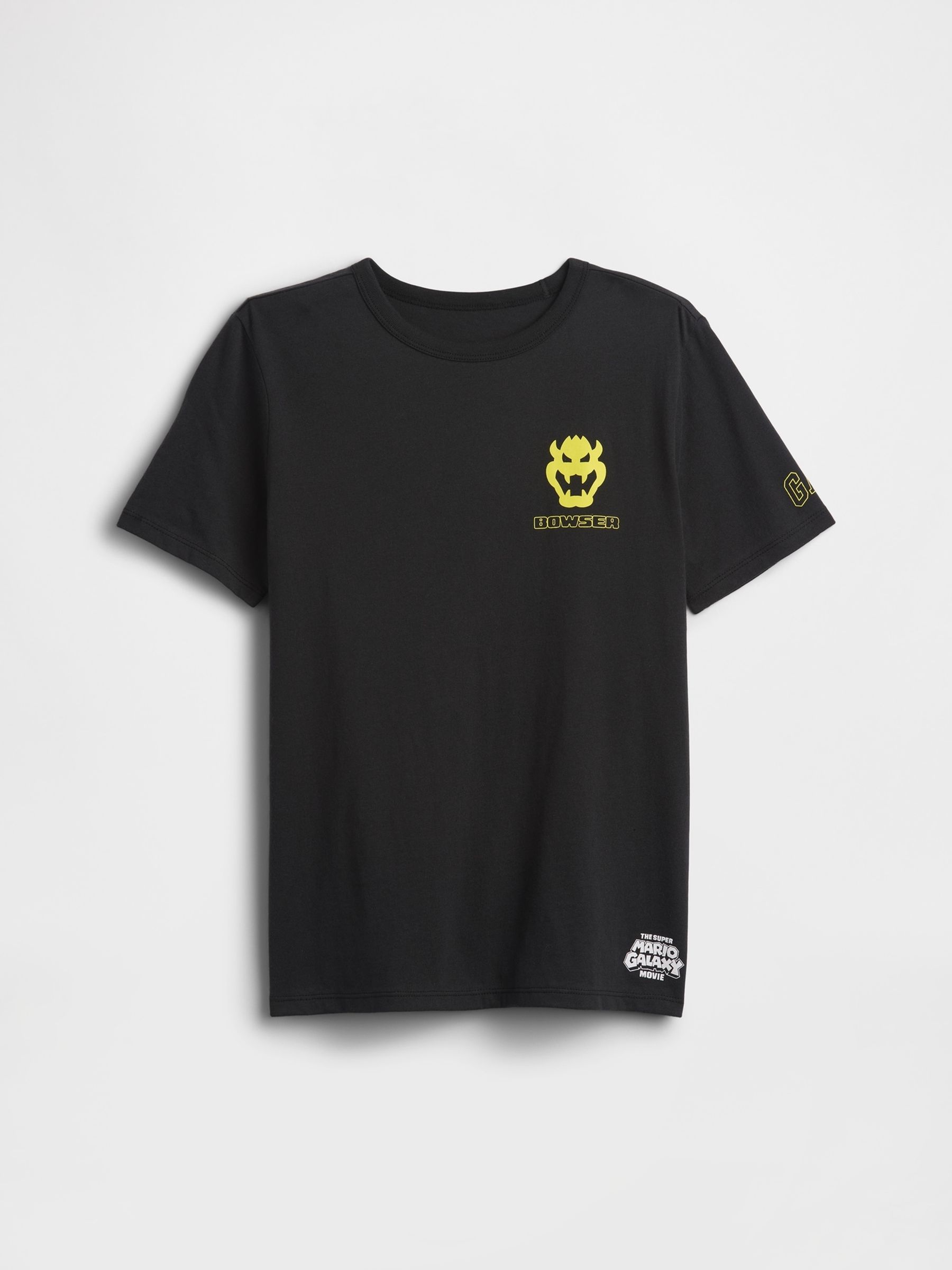 Black Bowser Super Mario Graphic T-Shirt - Image 1 of 3