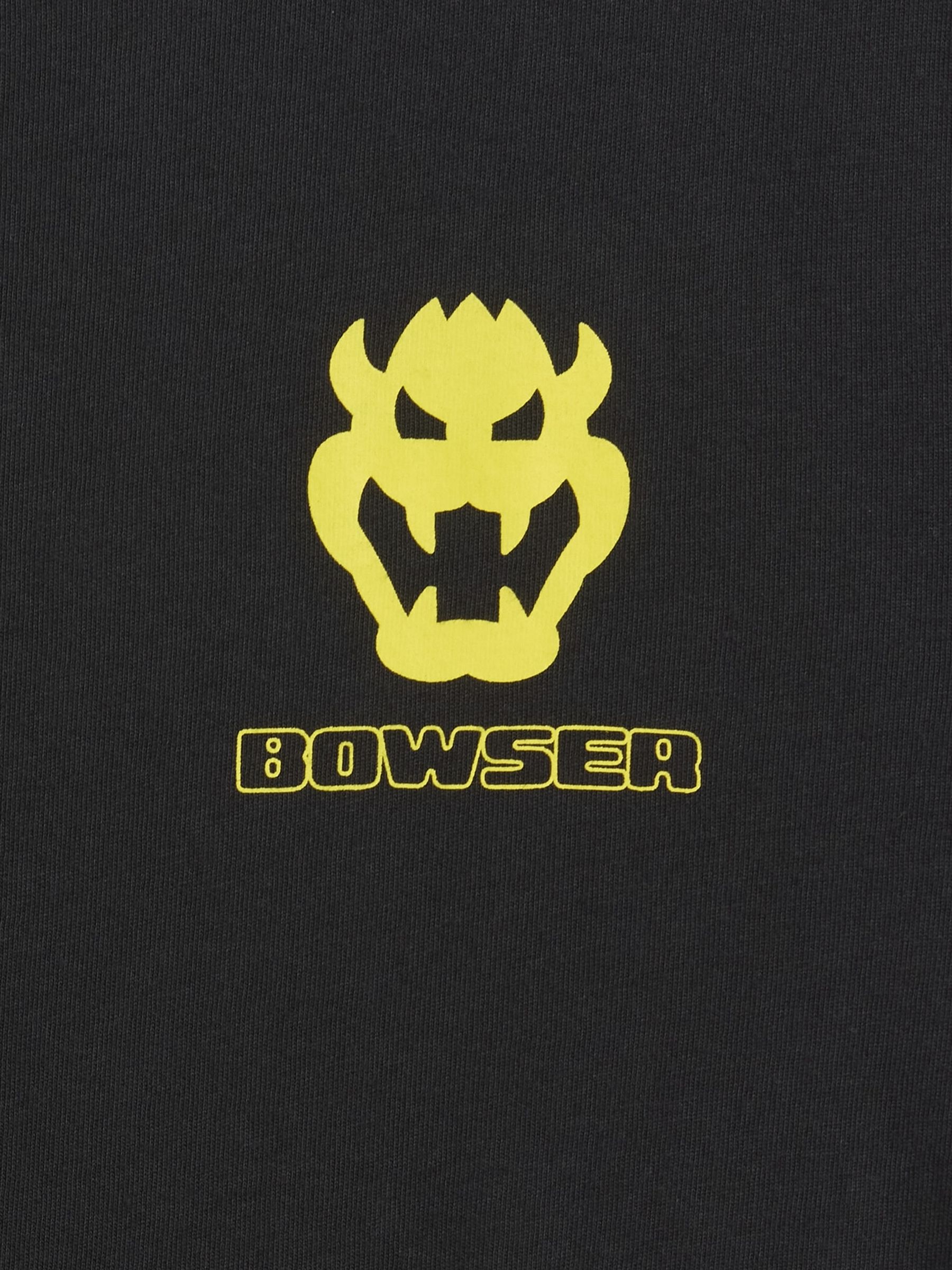 Black Bowser Super Mario Graphic T-Shirt - Image 3 of 3