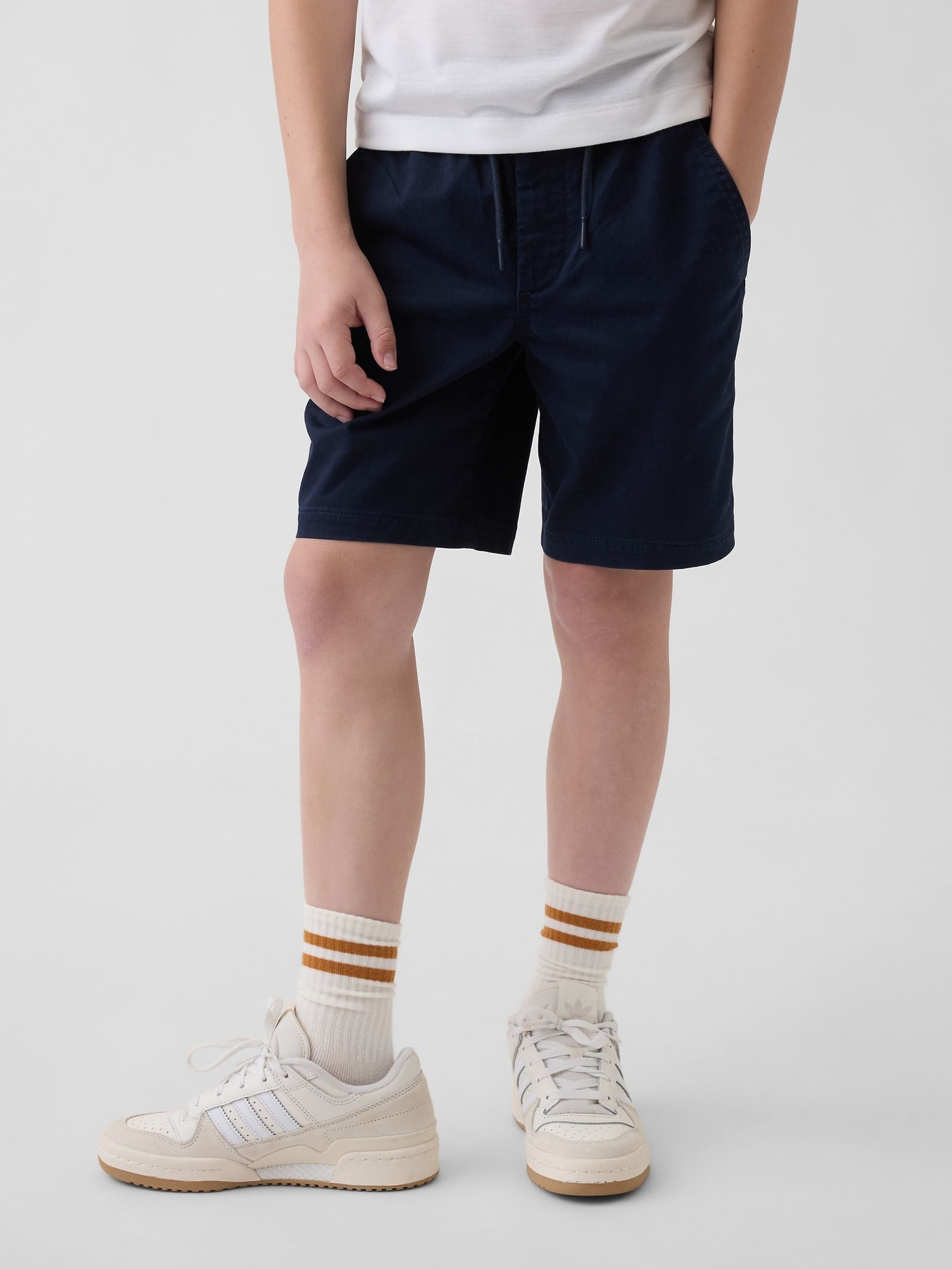 Blue Relaxed Easy Shorts - Image 1 of 5 Blue Relaxed Easy Shorts - Image 1 of 5