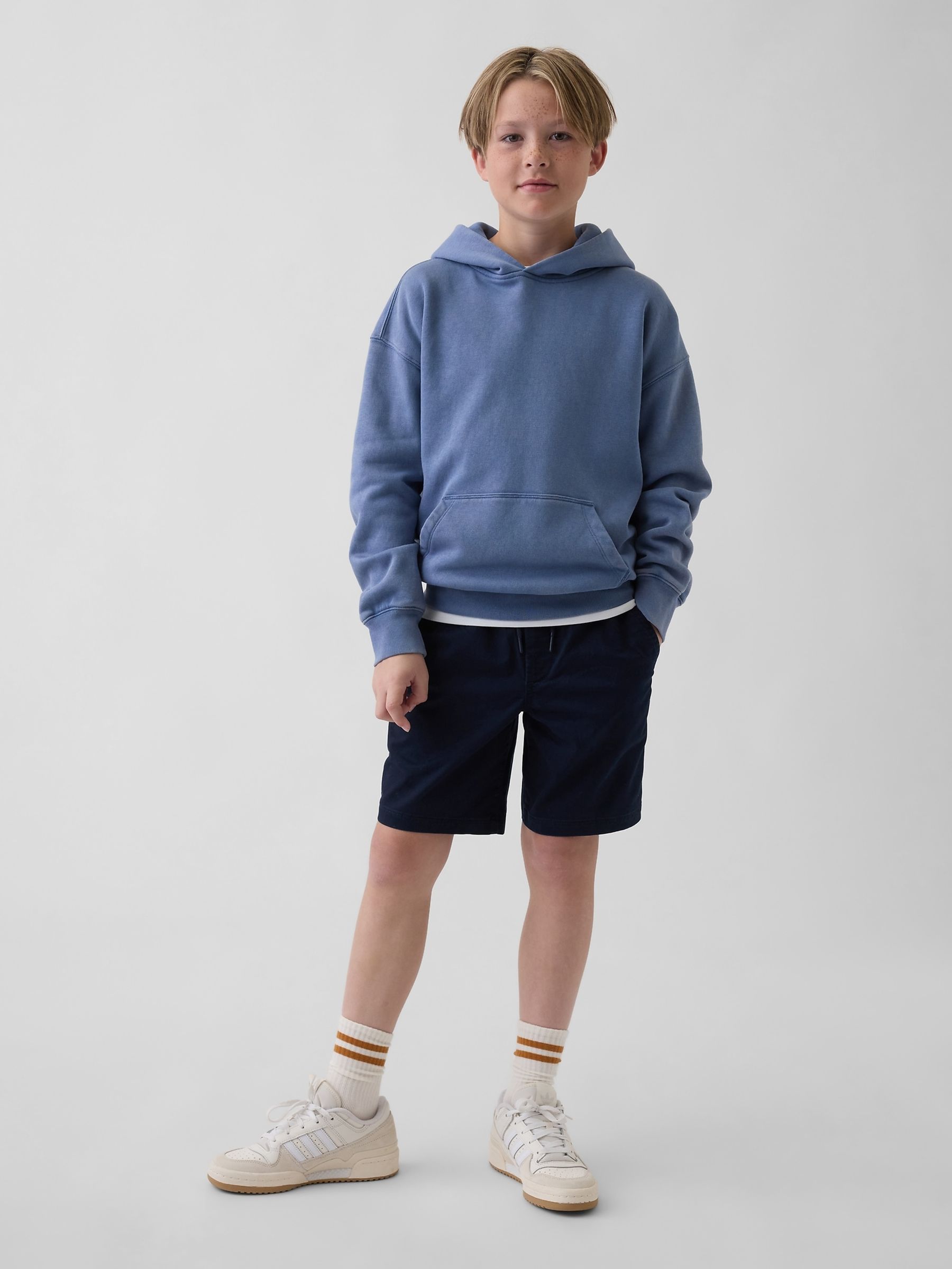Blue Relaxed Easy Shorts - Image 3 of 5