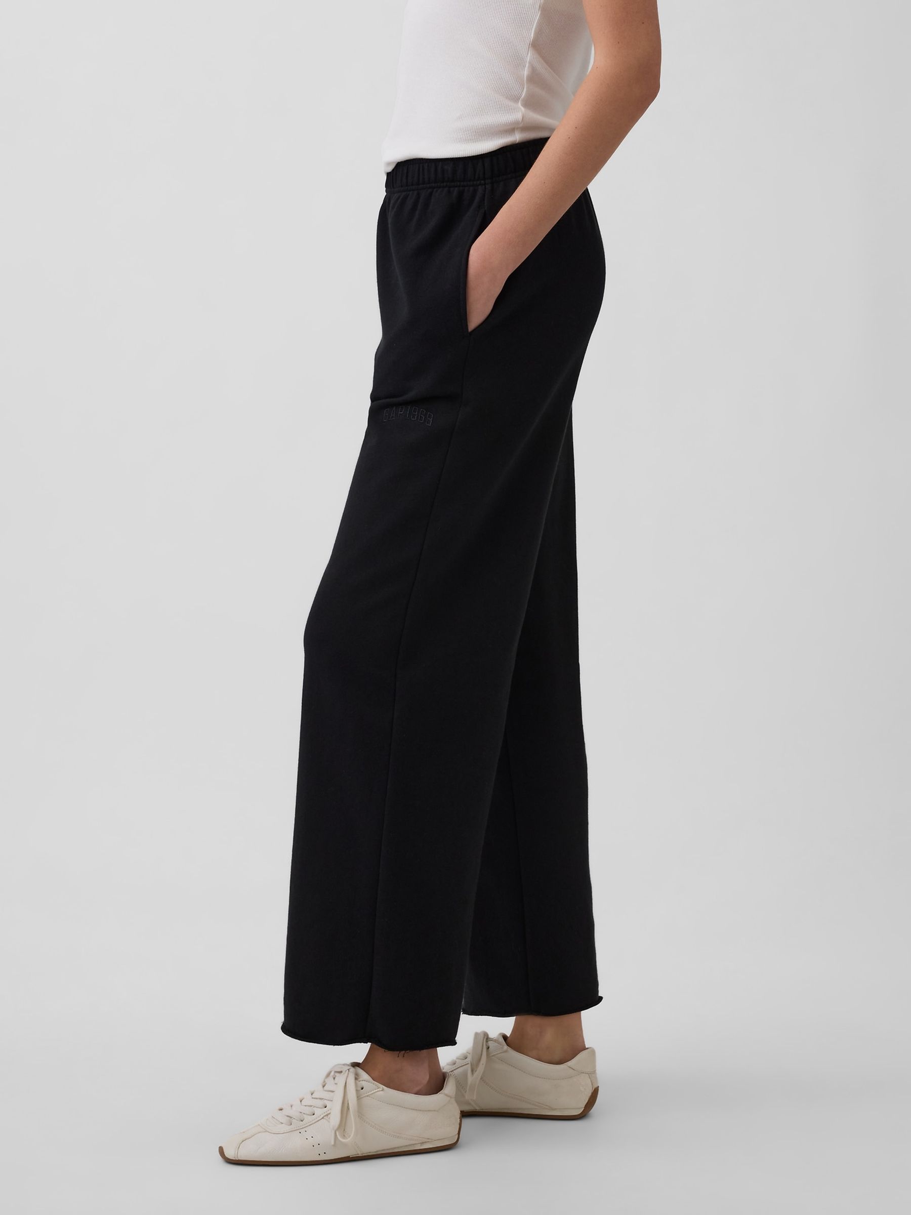 Black VintageSoft Terry Logo Joggers - Image 3 of 5