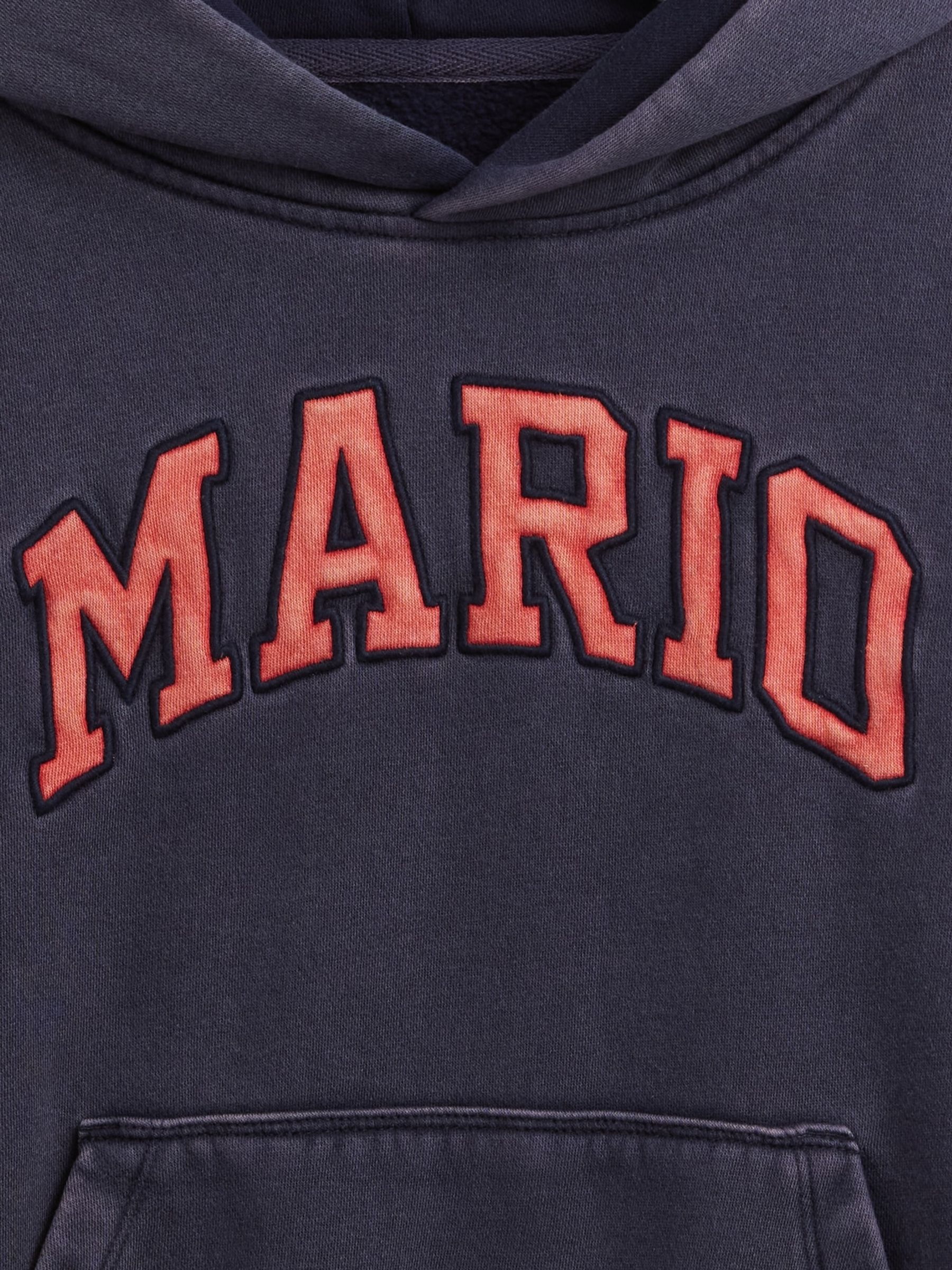 Navy Super Mario VintageSoft Relaxed Hoodie - Image 5 of 5