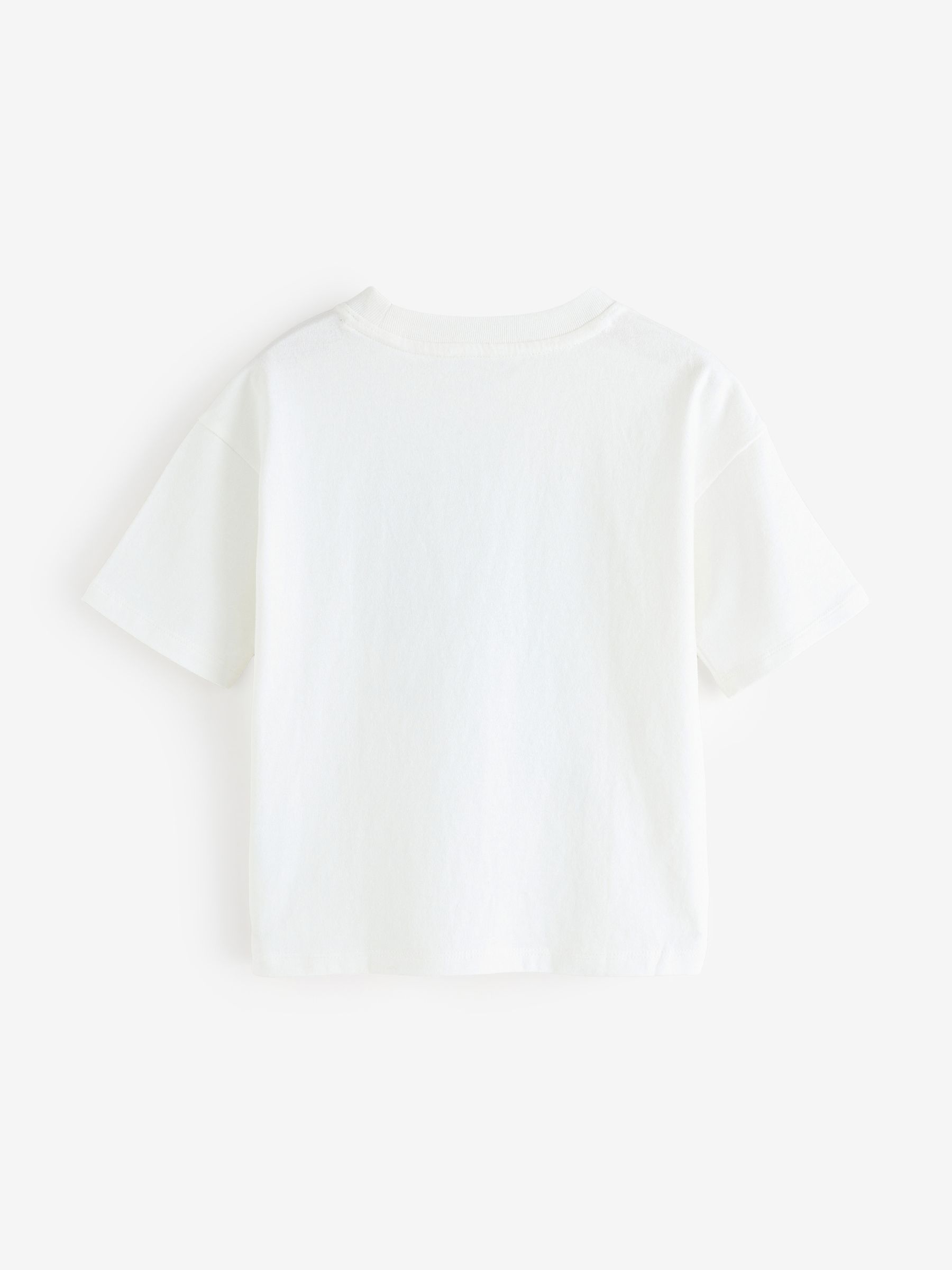 White Short Sleeve Graphic T-Shirt - Image 2 of 4