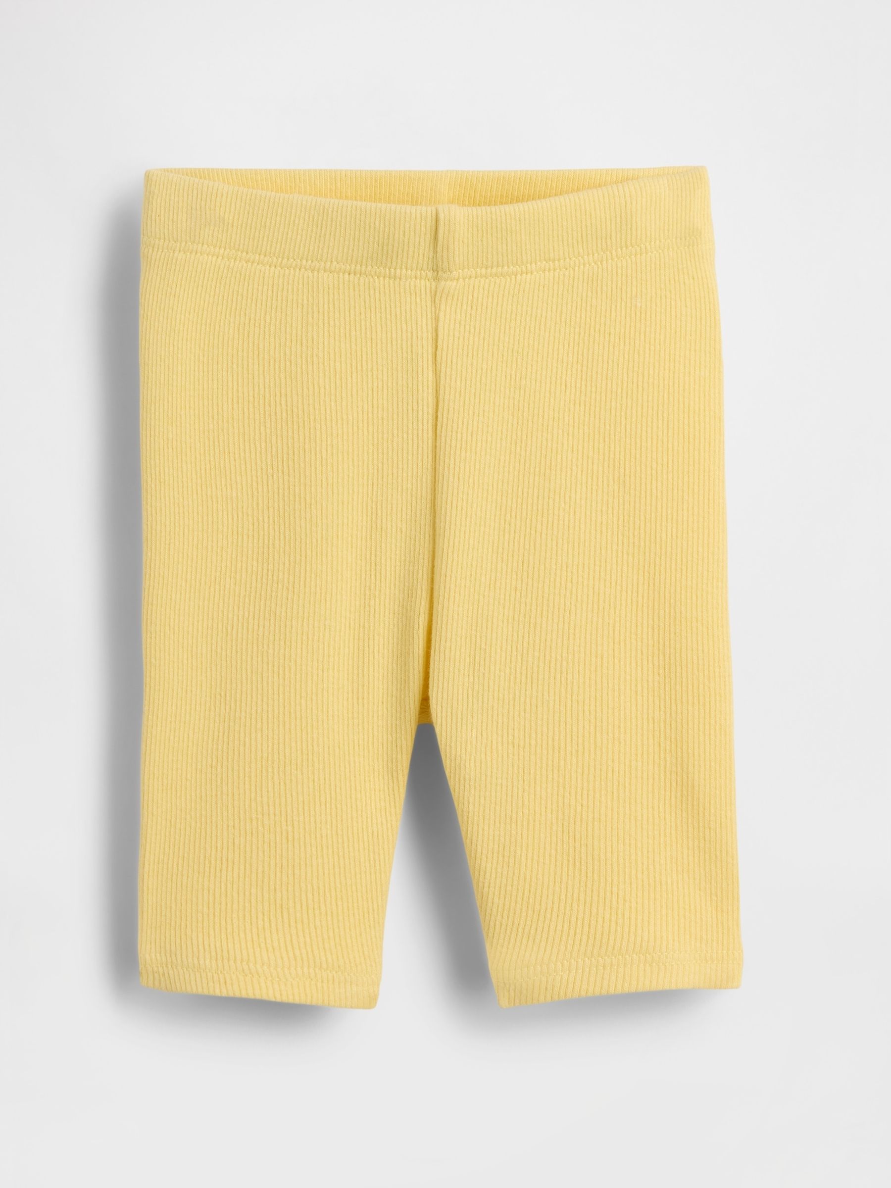 Yellow Mix and Match Rib Bike Shorts (6mths-5yrs) - Image 1 of 2